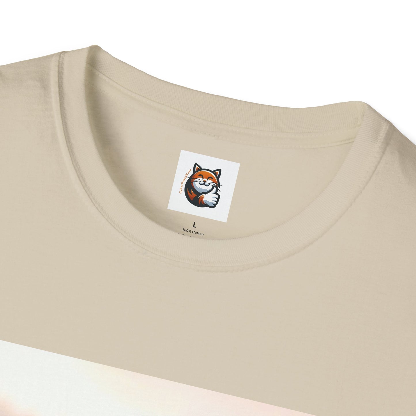 Wacky Persian Cat Unisex Softstyle T-Shirt