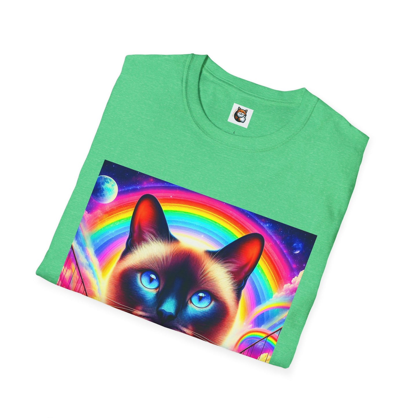 Siamese Cat floating kitty shirt