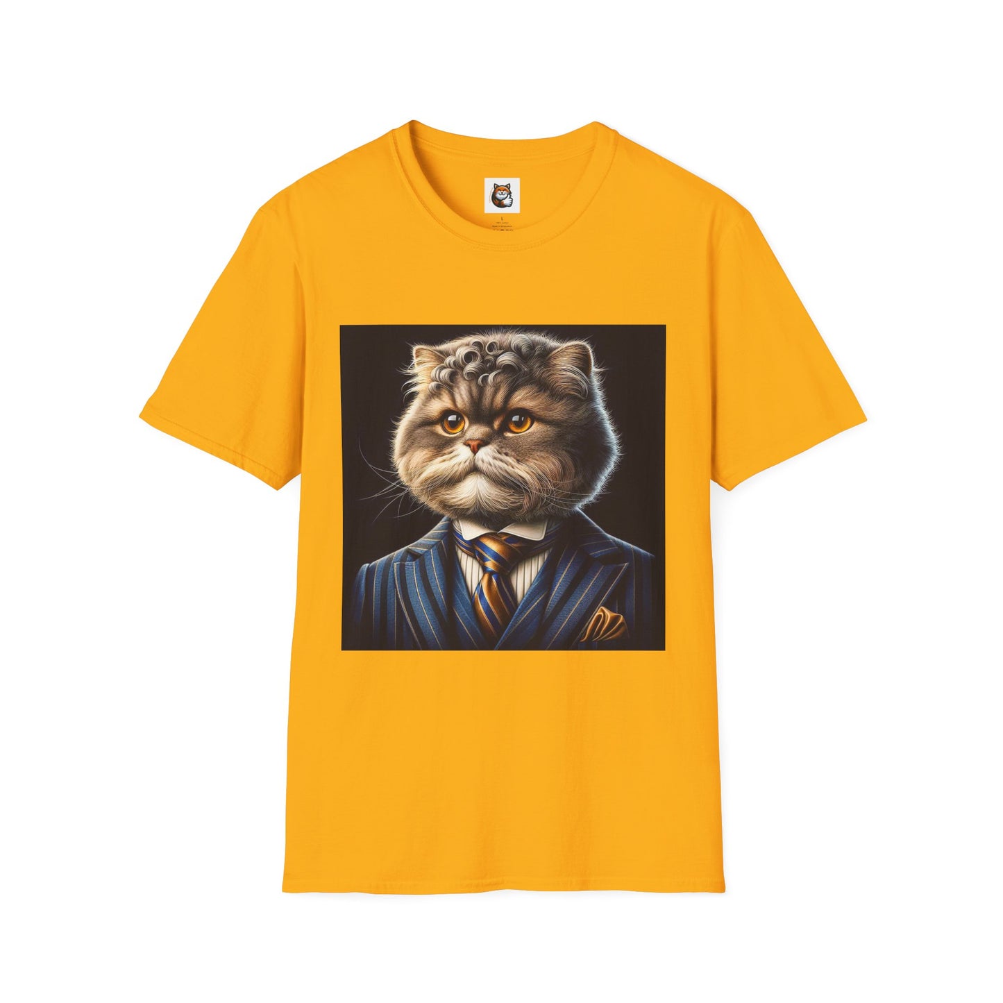 Selkirk Rex Cat T-Shirt business professional