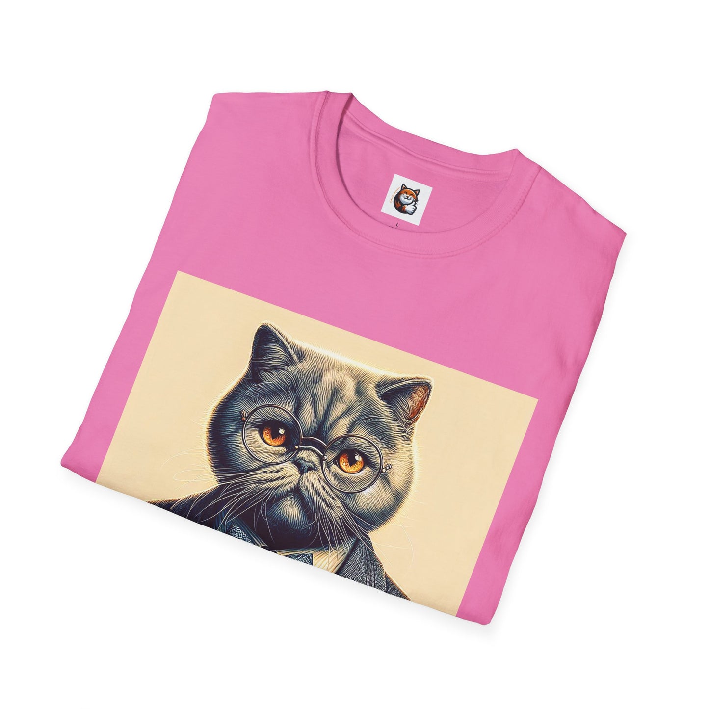 Selkirk Rex Cat T-Shirt business professional