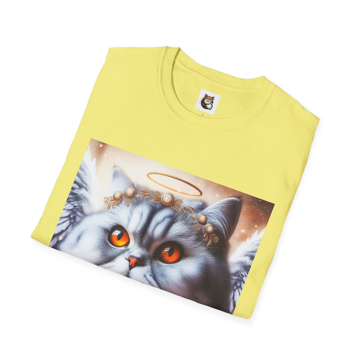 Selkirk Rex Cat T-Shirt heavenly Angel