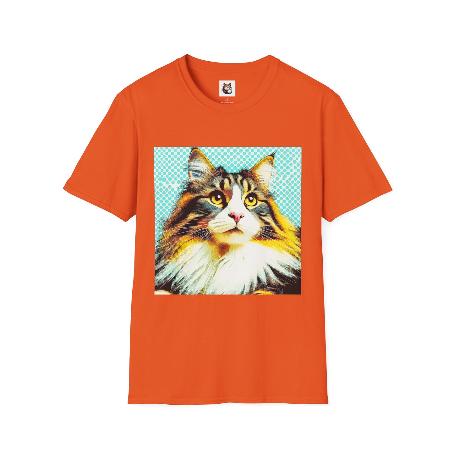 Norwegian Forest Cat Unisex Softstyle T-Shirt