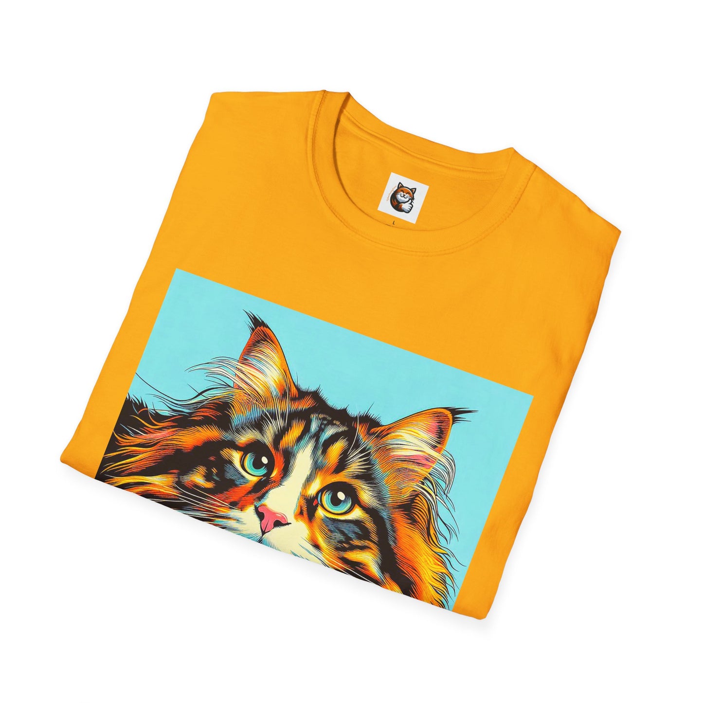 Norwegian Forest Cat Unisex Softstyle T-Shirt