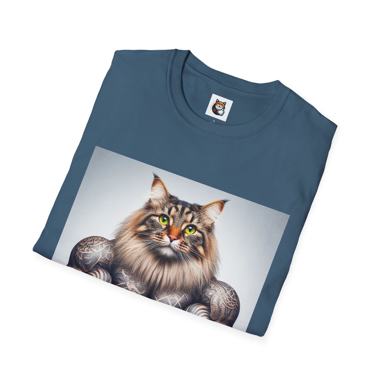 Norwegian Forest Cat Unisex Softstyle T-Shirt