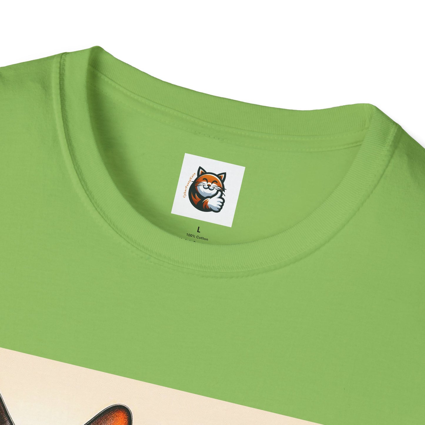 Wacky  Devon Rex Cool cats  Unisex Softstyle T-Shirt