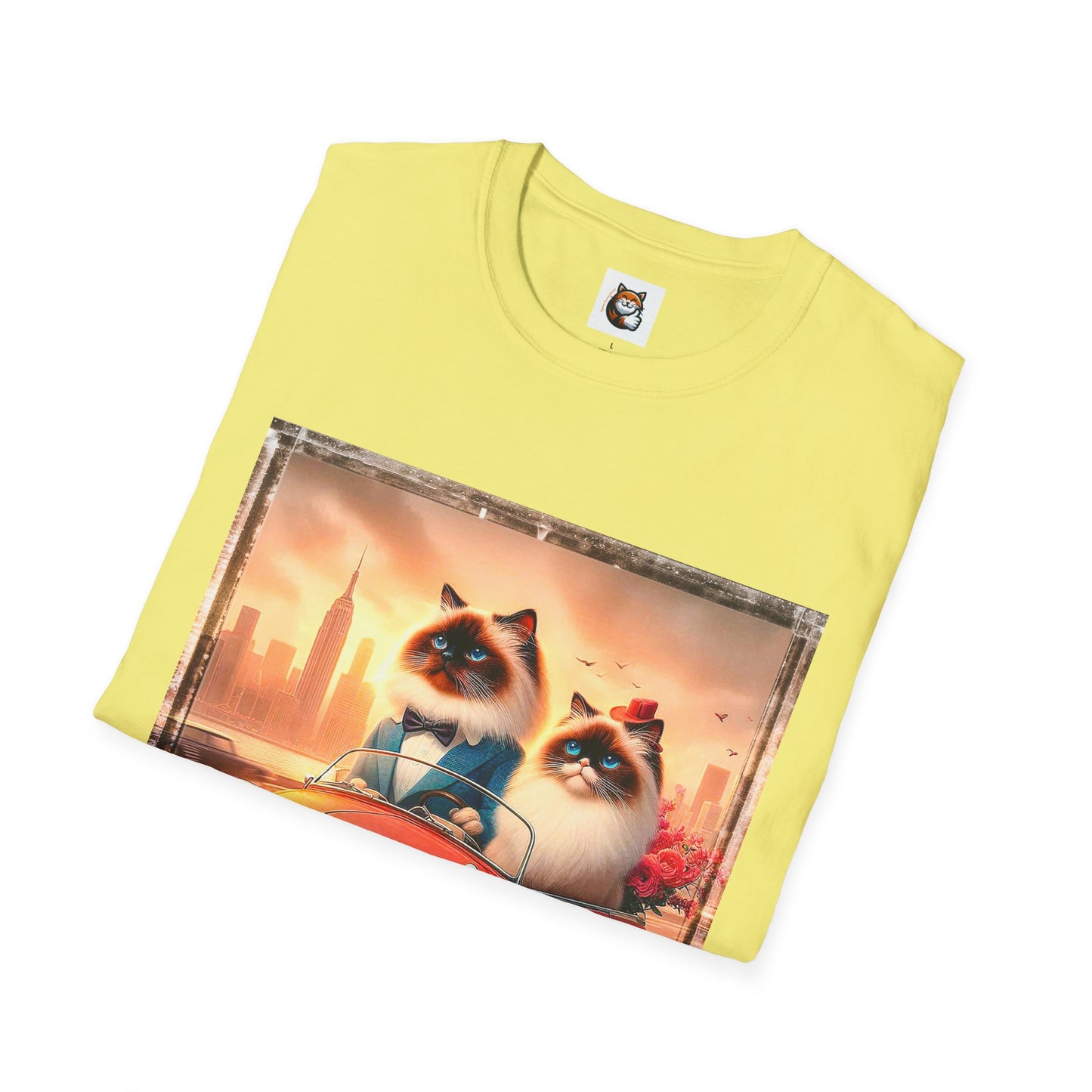 Wacky Birman tiny car Softstyle T-Shirt