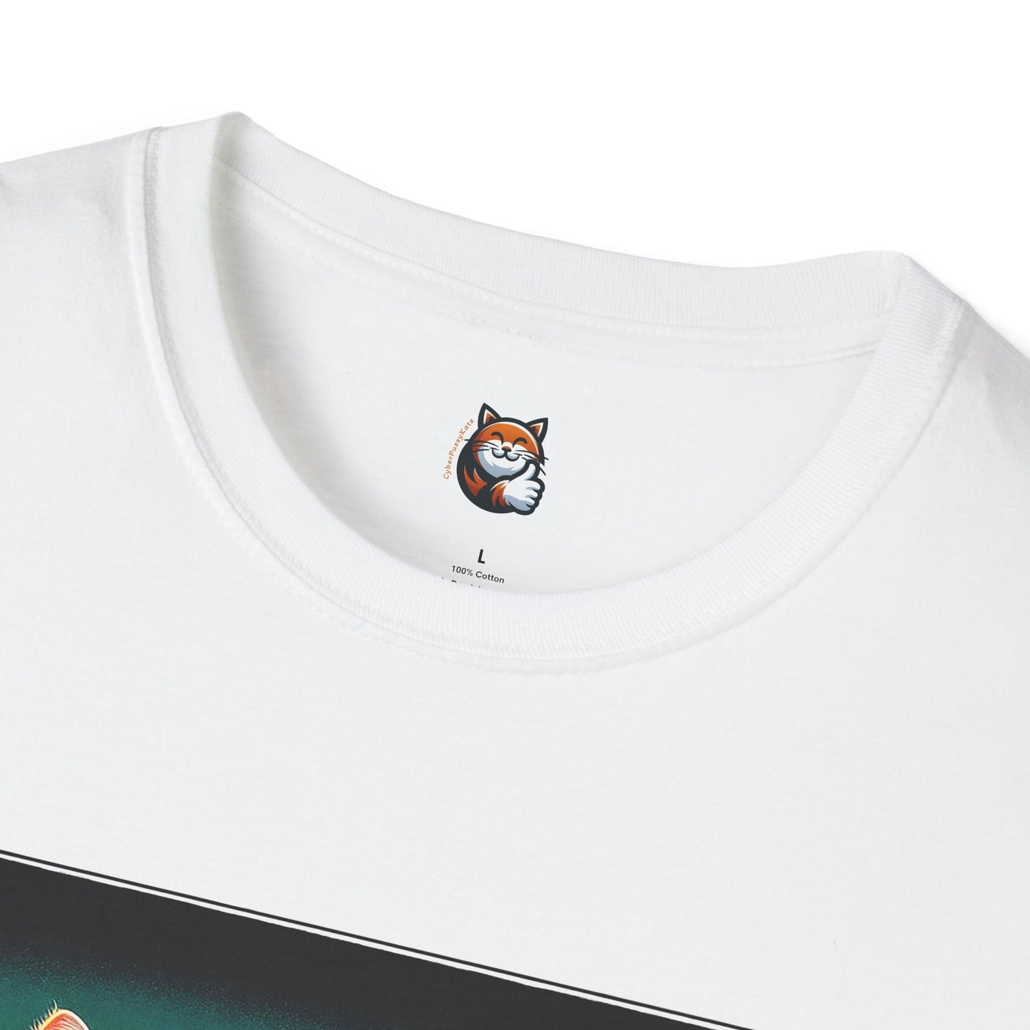 Wacky Exotic Shorthair Cat Unisex Softstyle T-Shirt