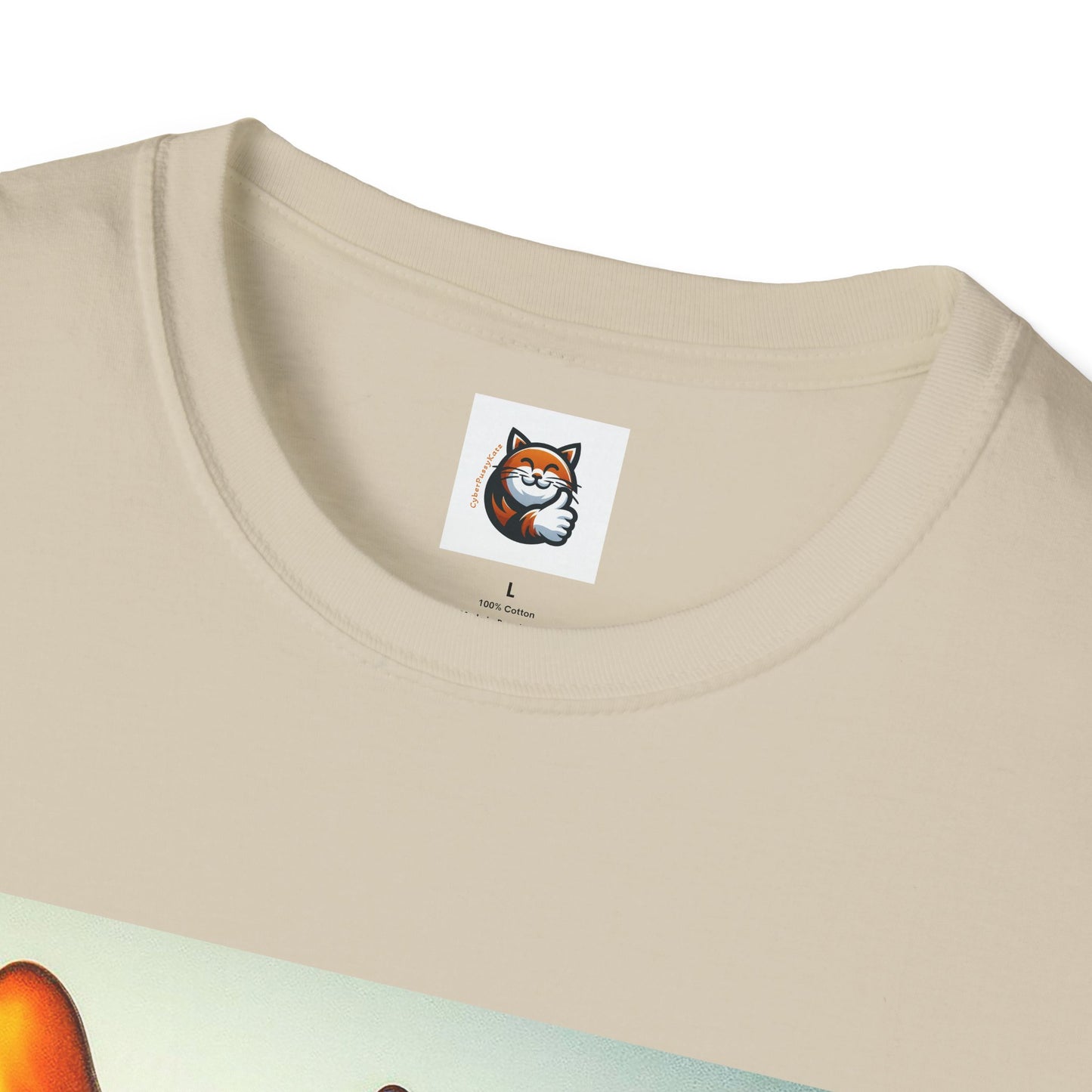 Wacky Cornish Rex Cat tiny car   T-Shirt