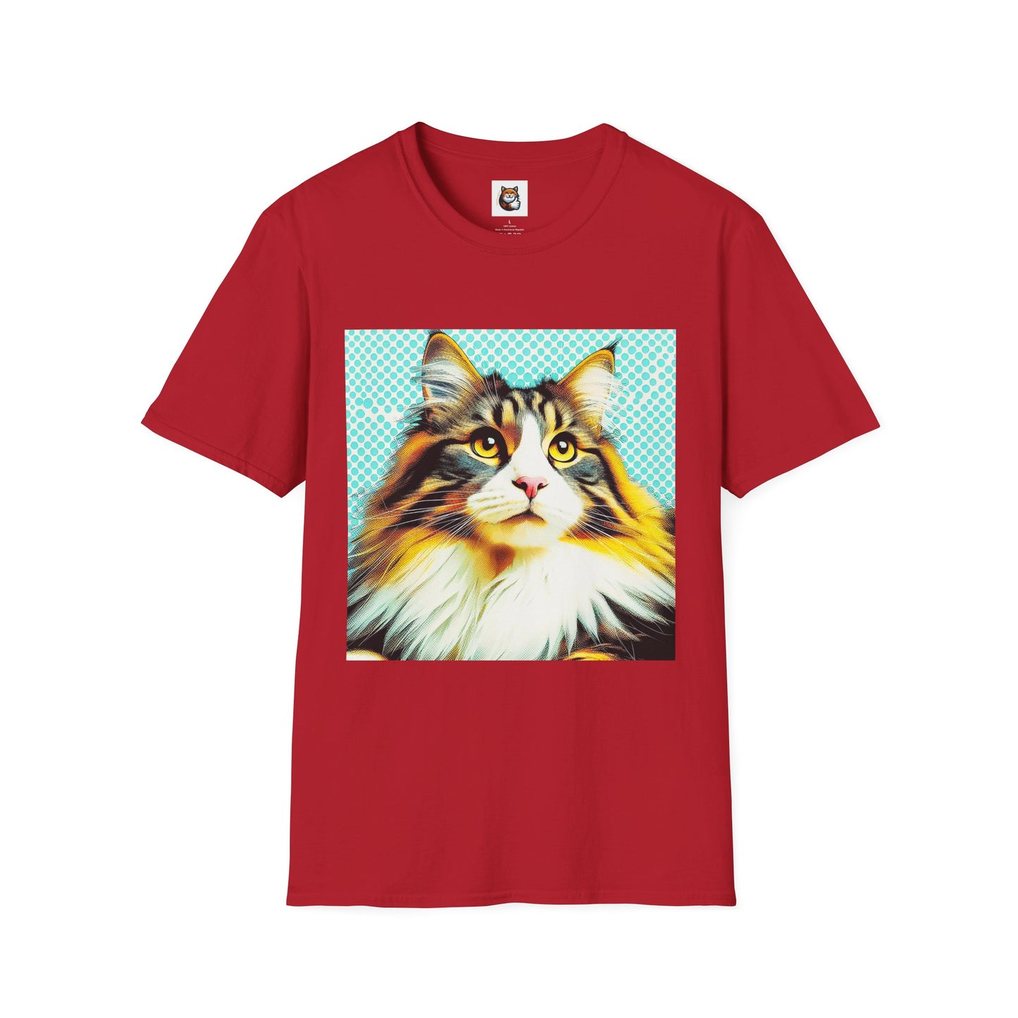 Norwegian Forest Cat Unisex Softstyle T-Shirt