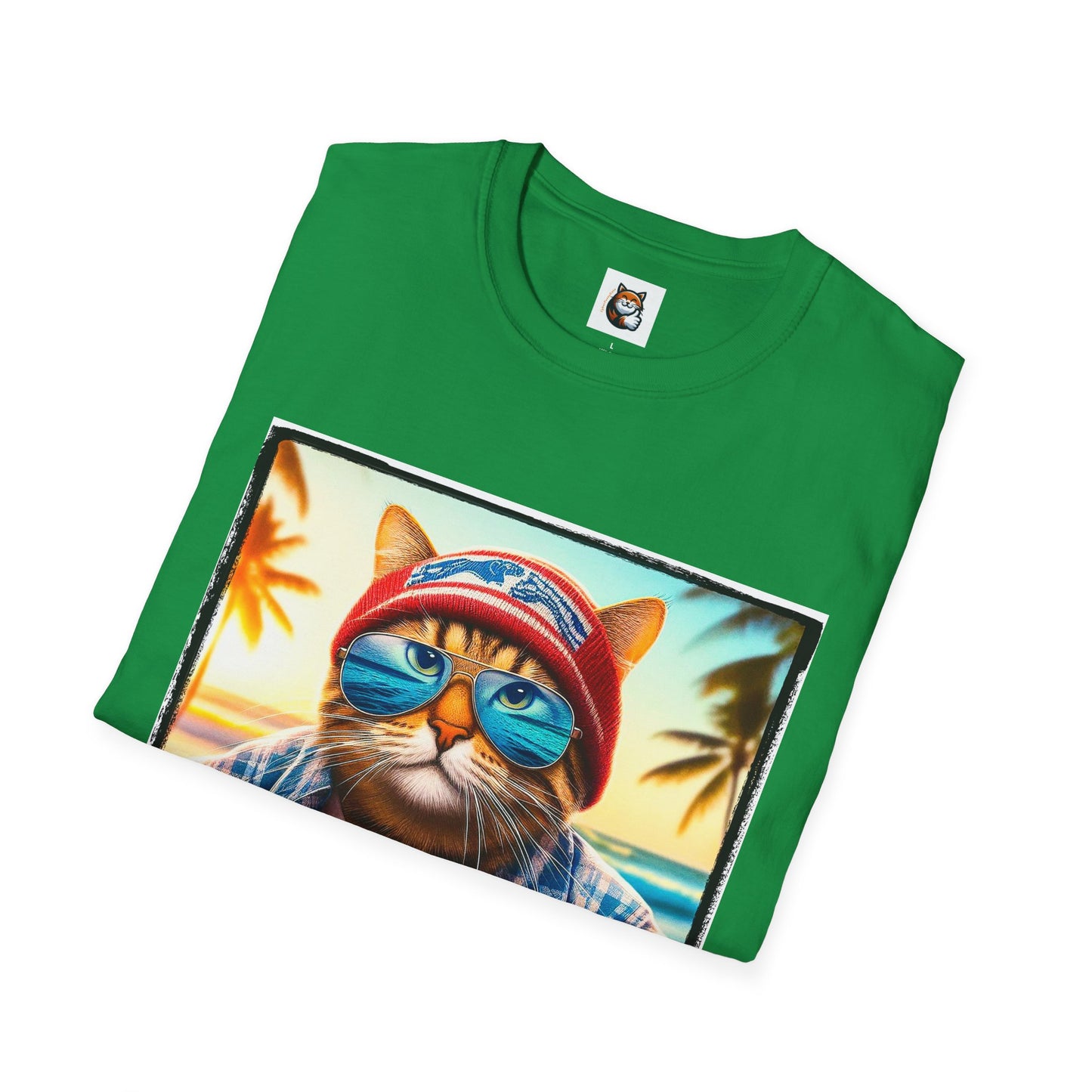 Domestic Cat Unisex Softstyle T-Shirt