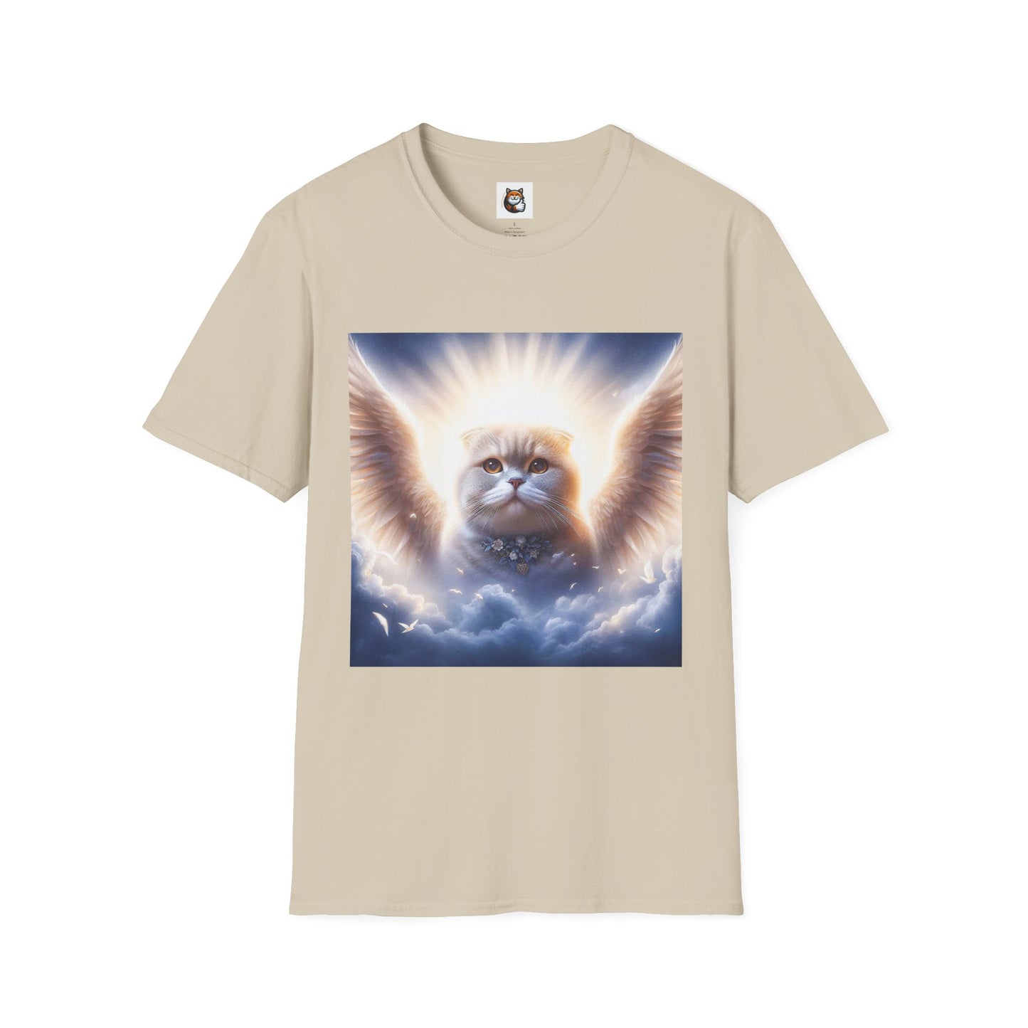 Scottish Fold Cat pretty Angel   T-Shirt