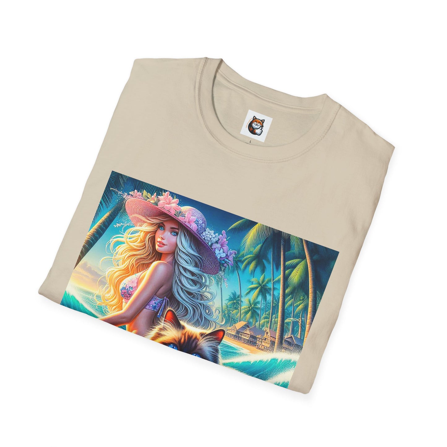 Birman hawaii Softstyle T-Shirt