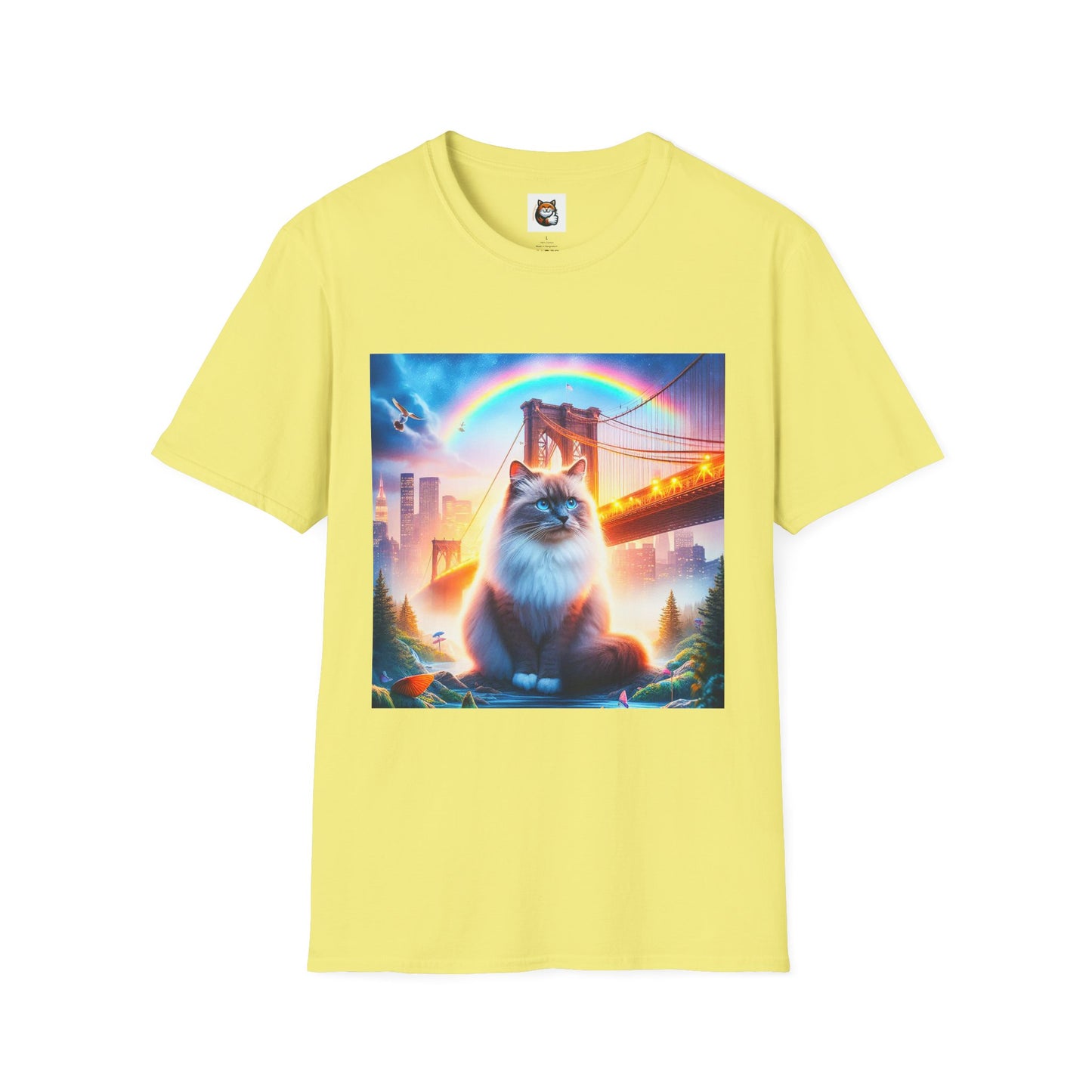 Ragdoll Unisex  rainbow bridge T-Shirt