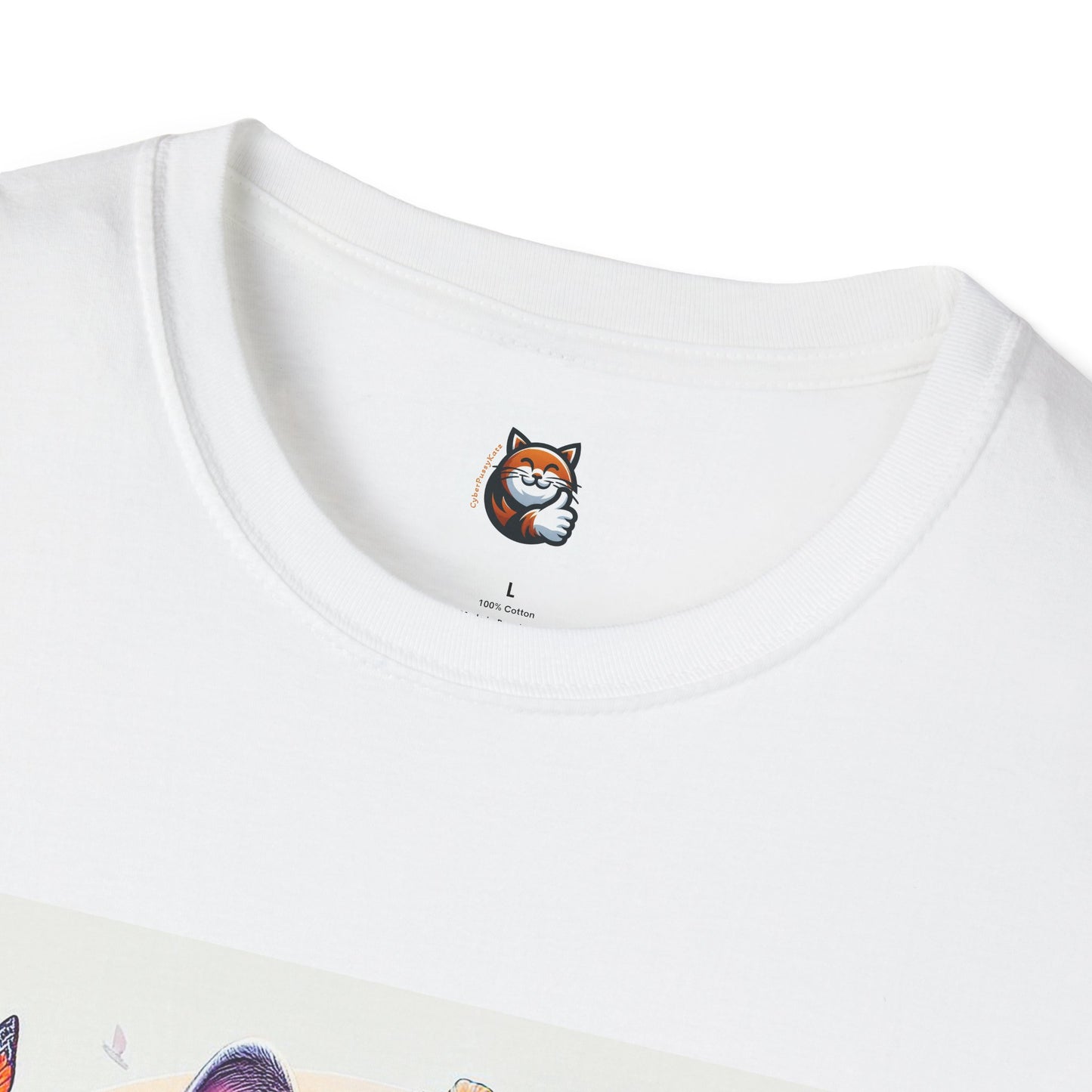 British Shorthair surf board Softstyle T-Shirt