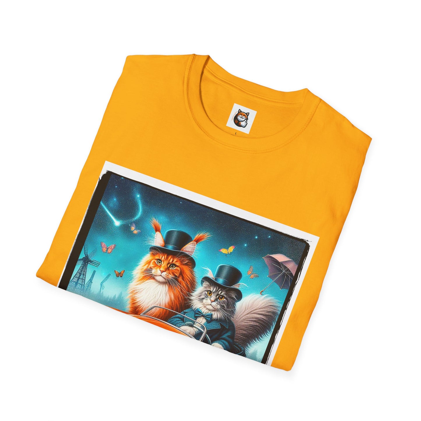 Wacky Maine Coon Unisex Softstyle T-Shirt