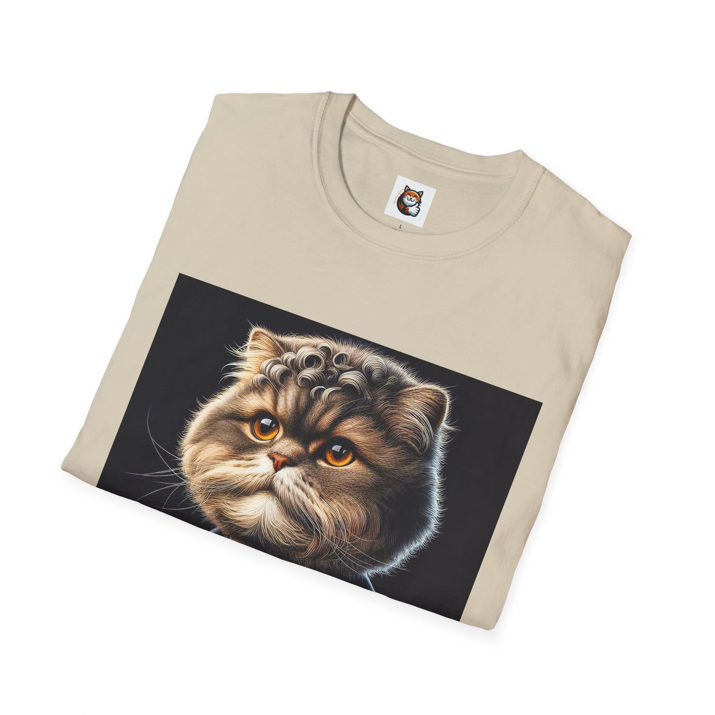 Selkirk Rex Cat T-Shirt business professional
