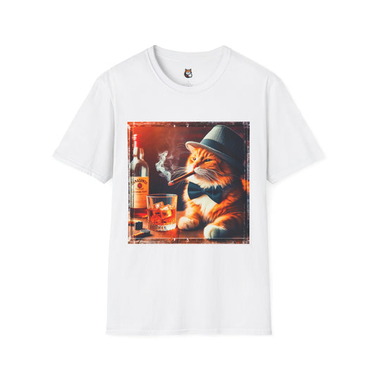 Domestic Cat Unisex Softstyle T-Shirt