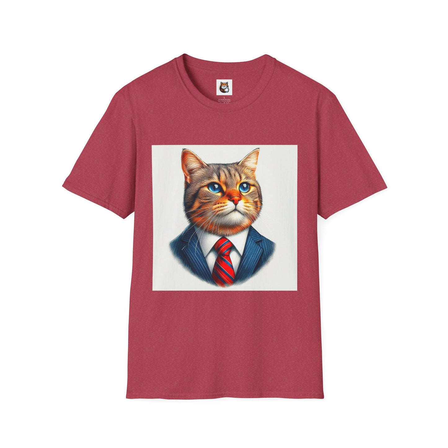 Domestic Cat Unisex Softstyle T-Shirt