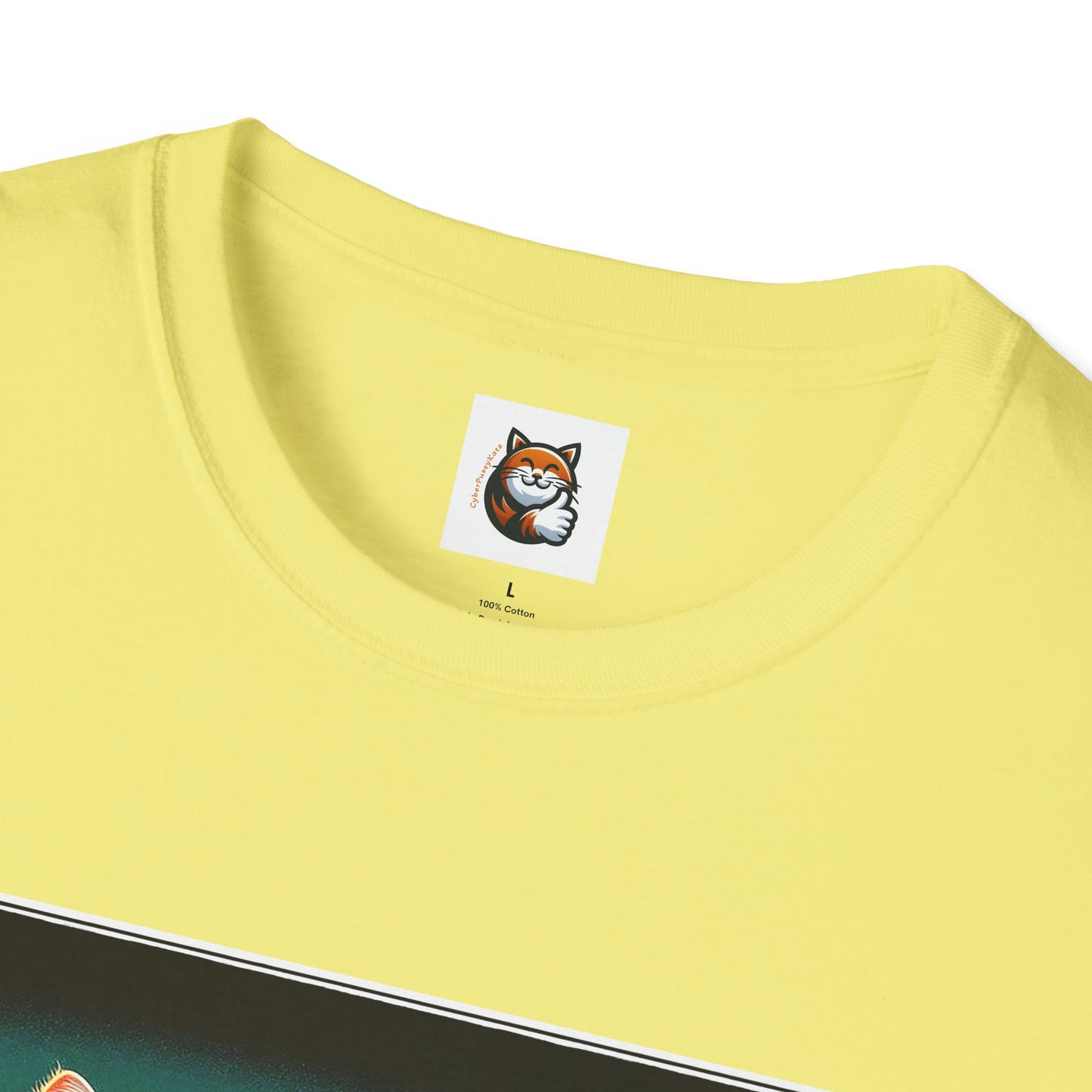 Wacky Exotic Shorthair Cat Unisex Softstyle T-Shirt