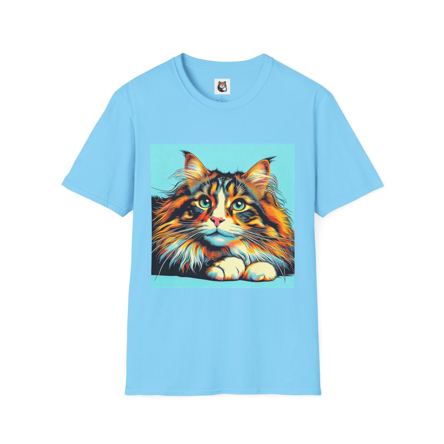 Norwegian Forest Cat Unisex Softstyle T-Shirt
