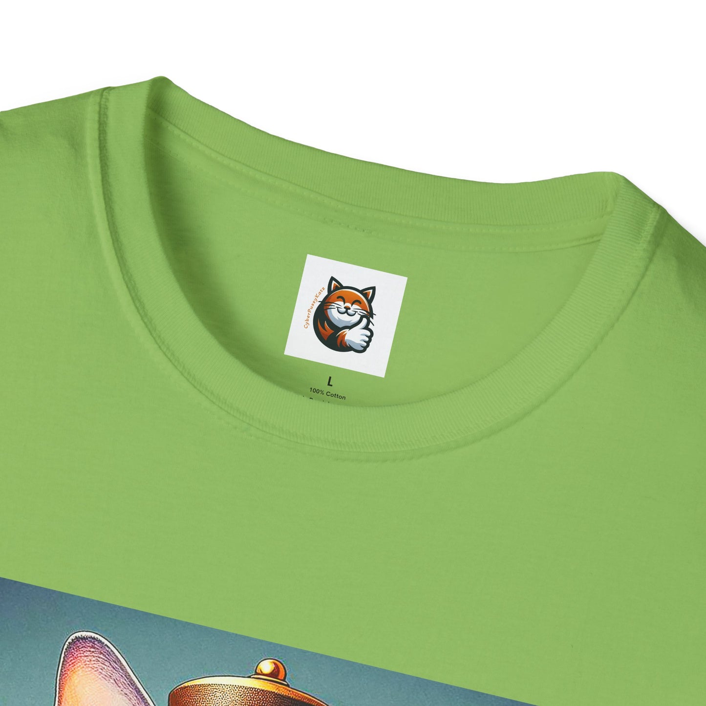 Devon Rex Cat Unisex Softstyle T-Shirt