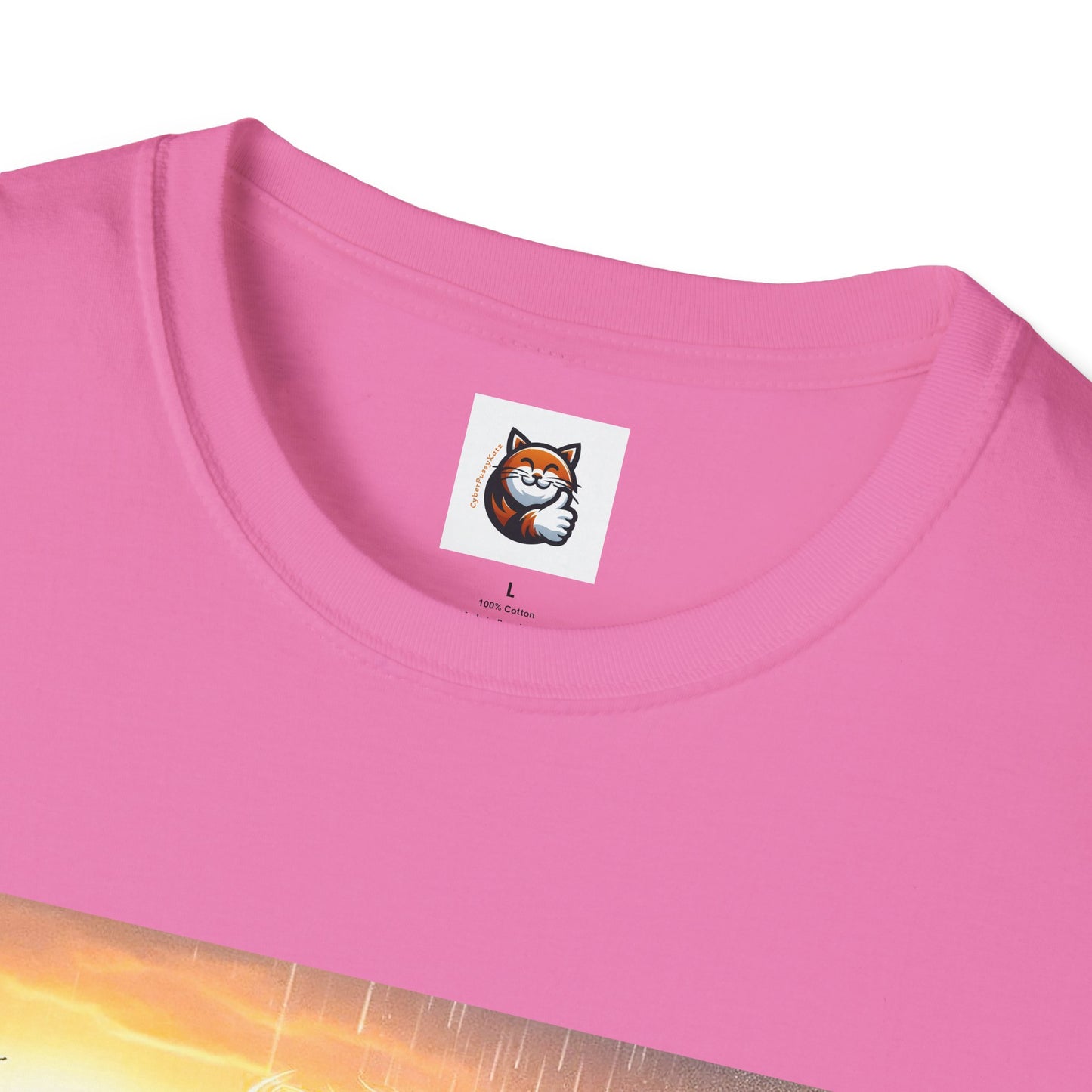 Selkirk Rex Cat T-Shirt -handsome surfer