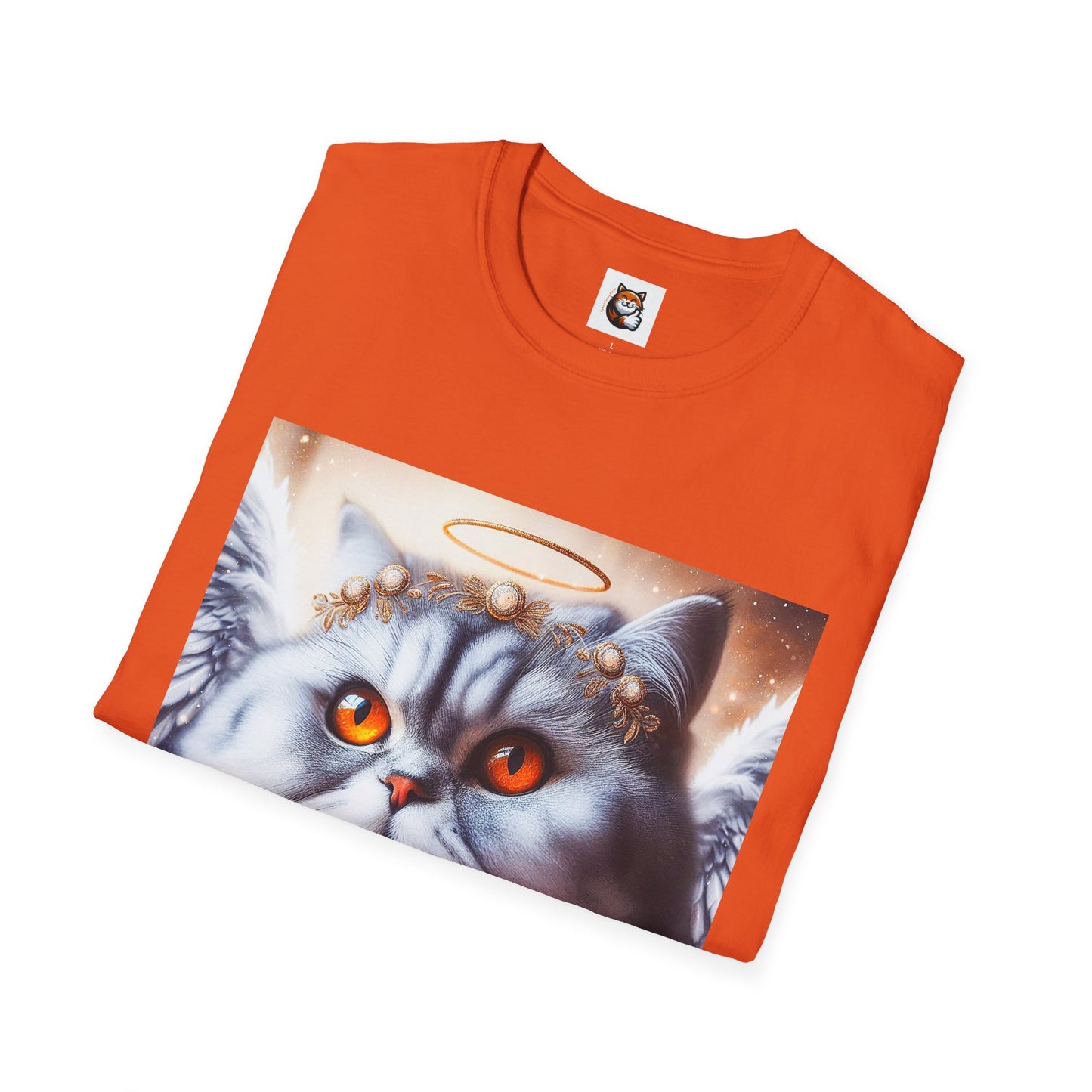 Selkirk Rex Cat T-Shirt heavenly Angel