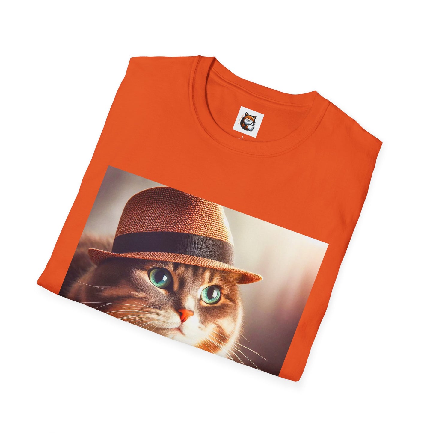 Domestic Cat Unisex Softstyle T-Shirt