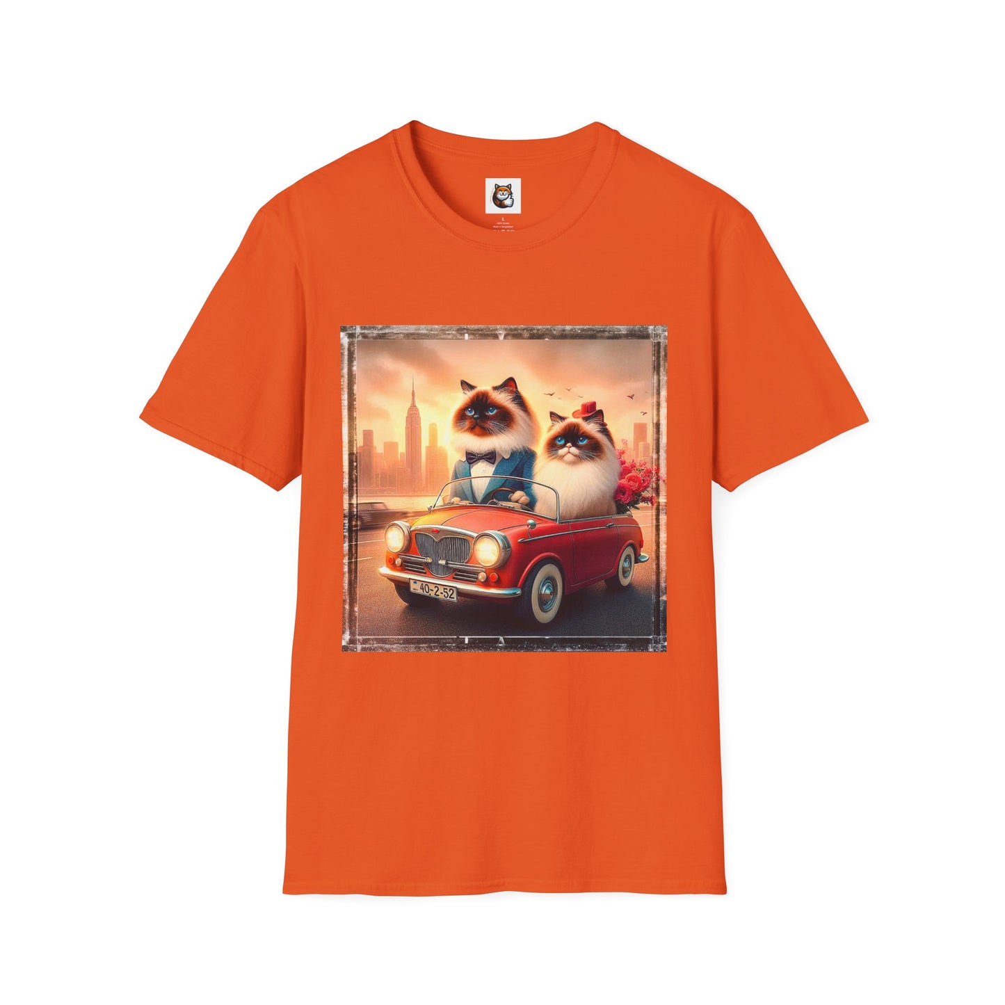 Wacky Birman tiny car Softstyle T-Shirt