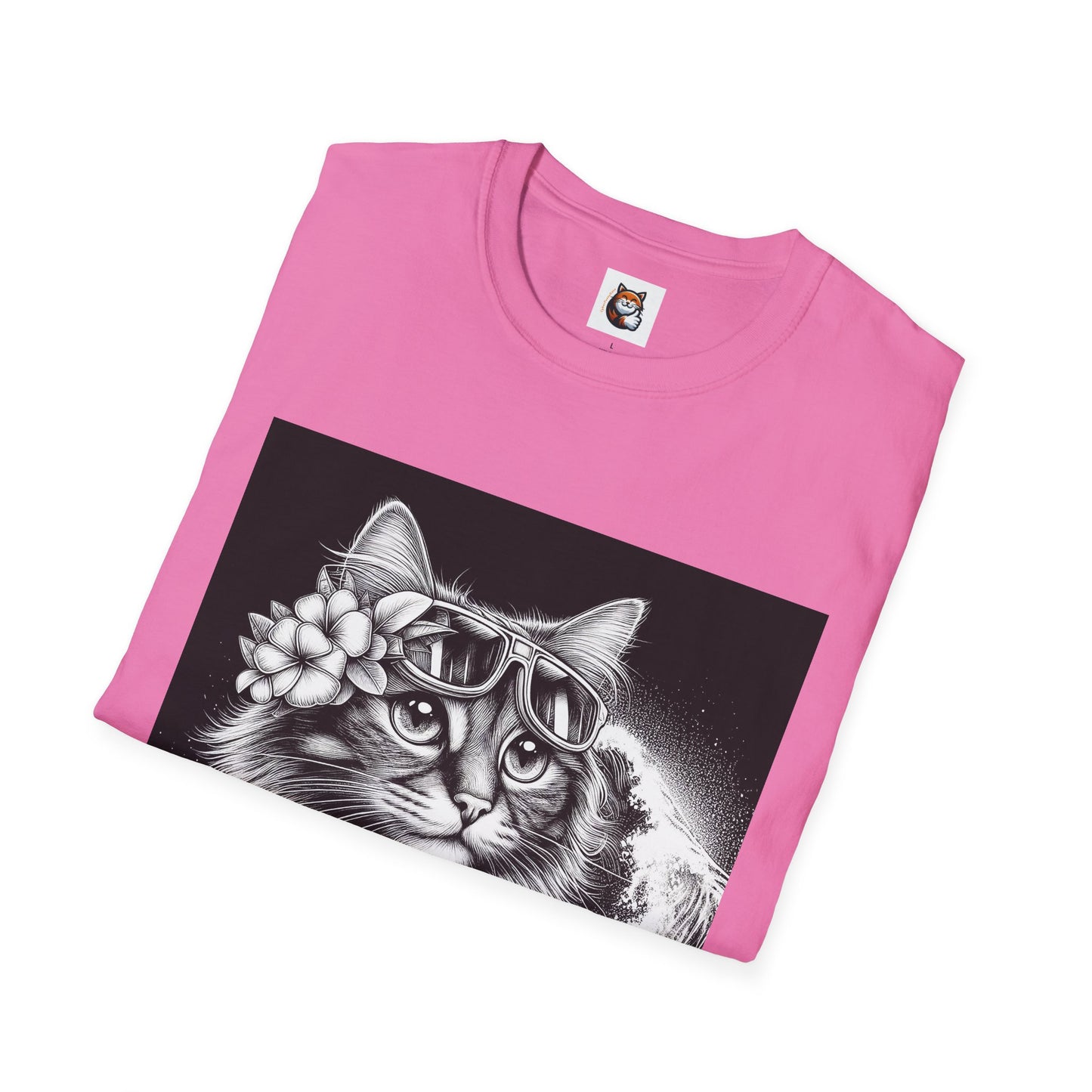 Domestic Cat black and white  T-Shirt