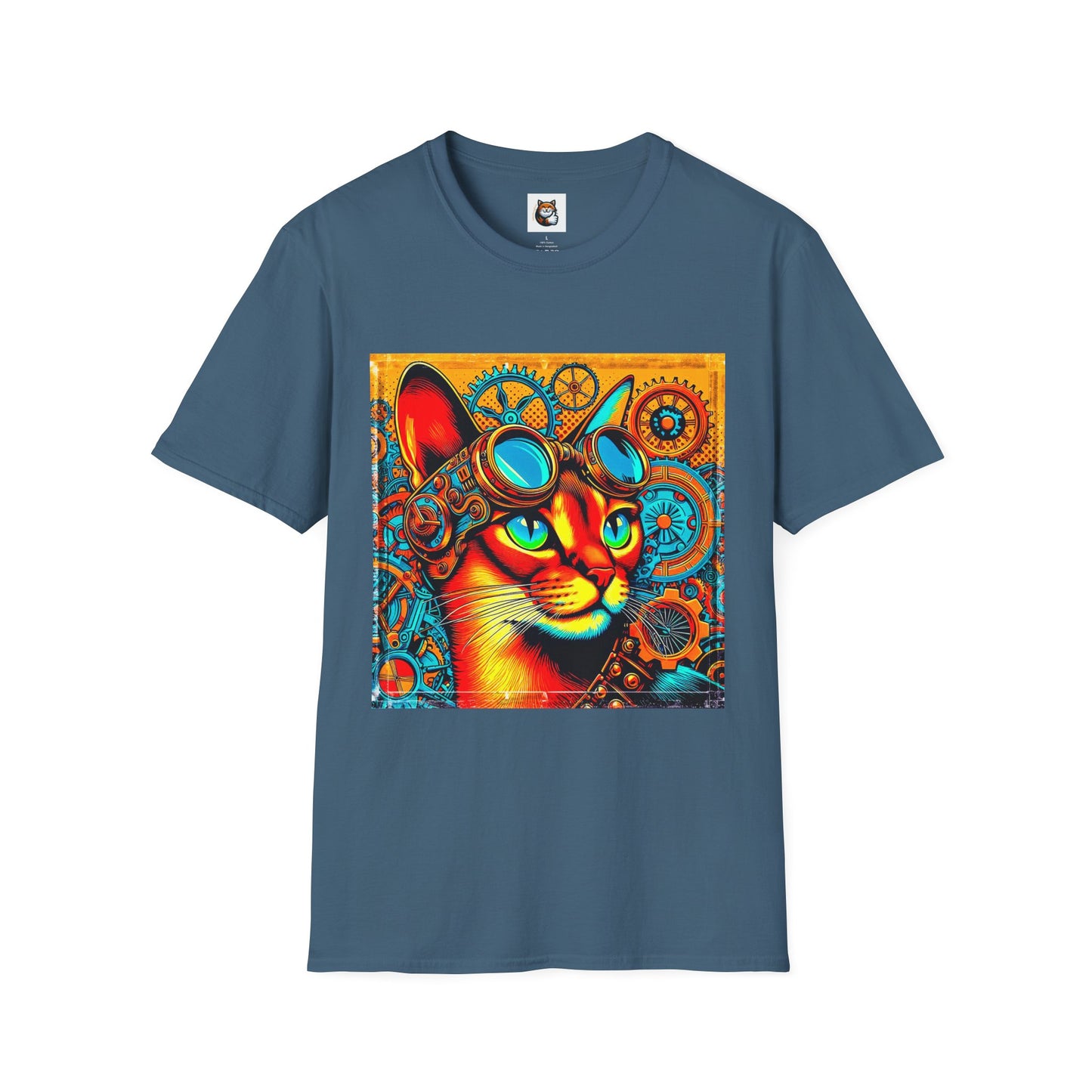 Abyssinian steampunk Softstyle T-Shirt