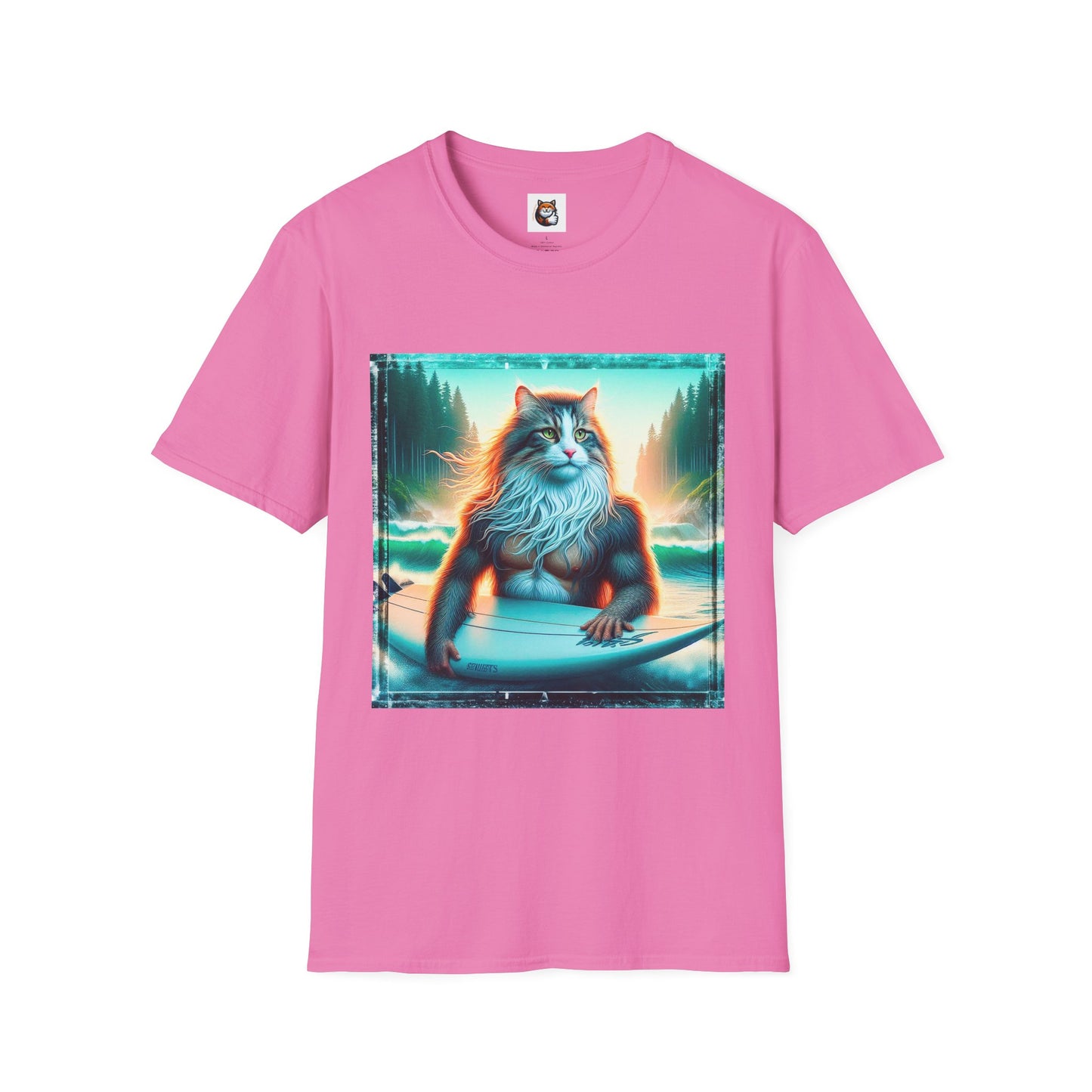 Norwegian Forest Cat Unisex Softstyle T-Shirt