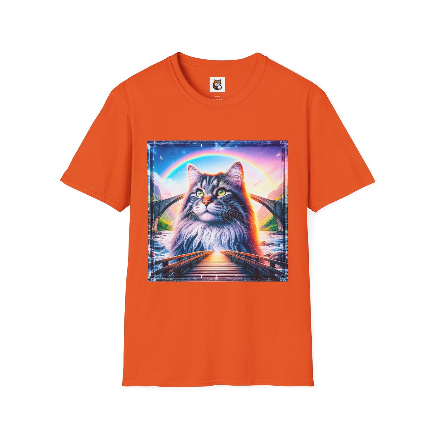 Norwegian Forest Cat Unisex Softstyle T-Shirt