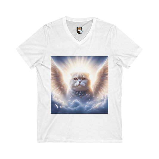 Scottish Fold Cat pretty heavenly Angel tee
