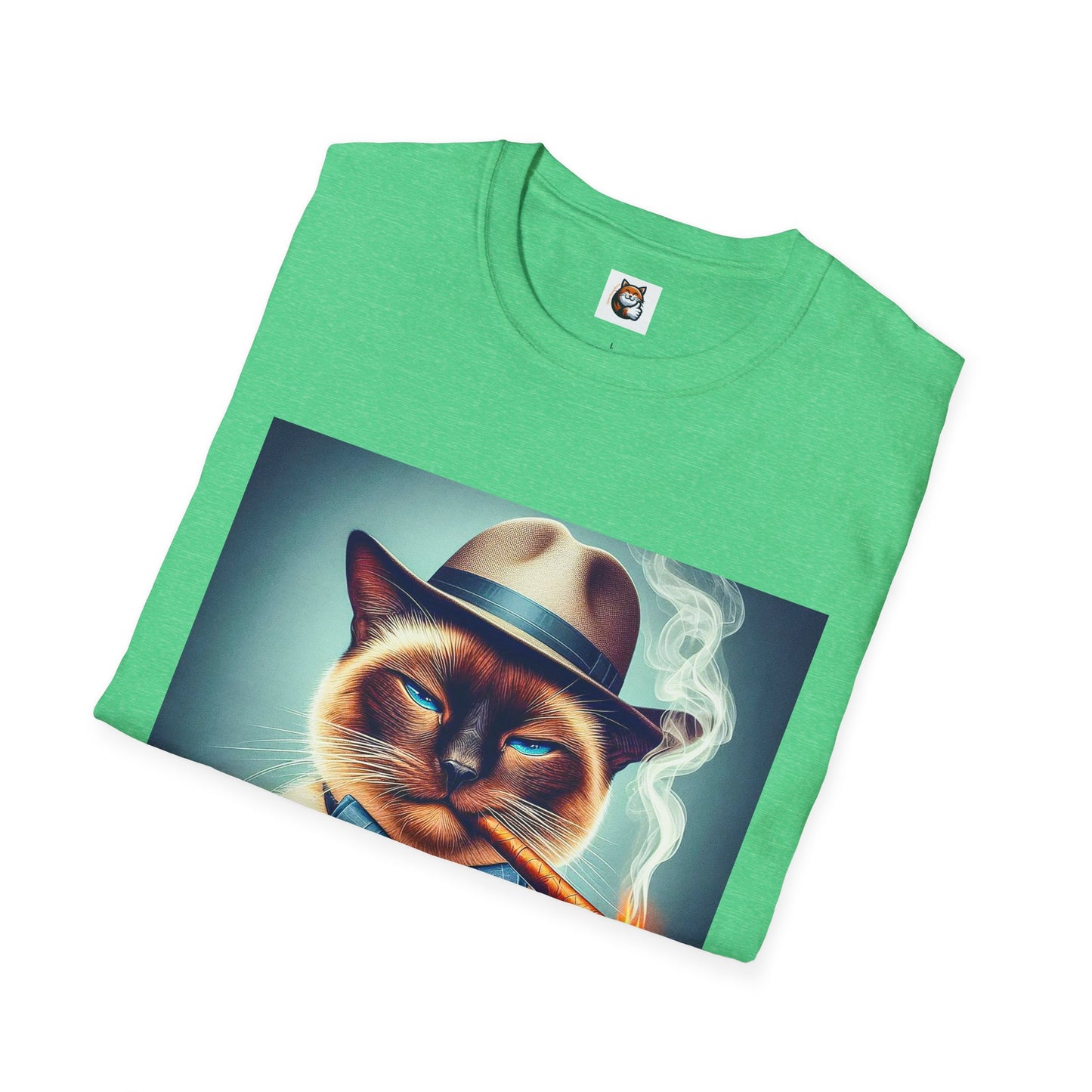 Siamese Cat smoking shirt