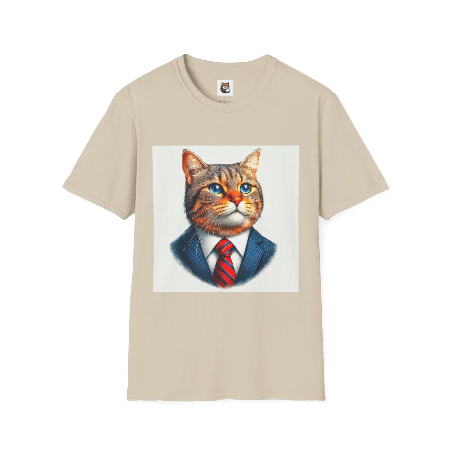 Domestic Cat Unisex Softstyle T-Shirt