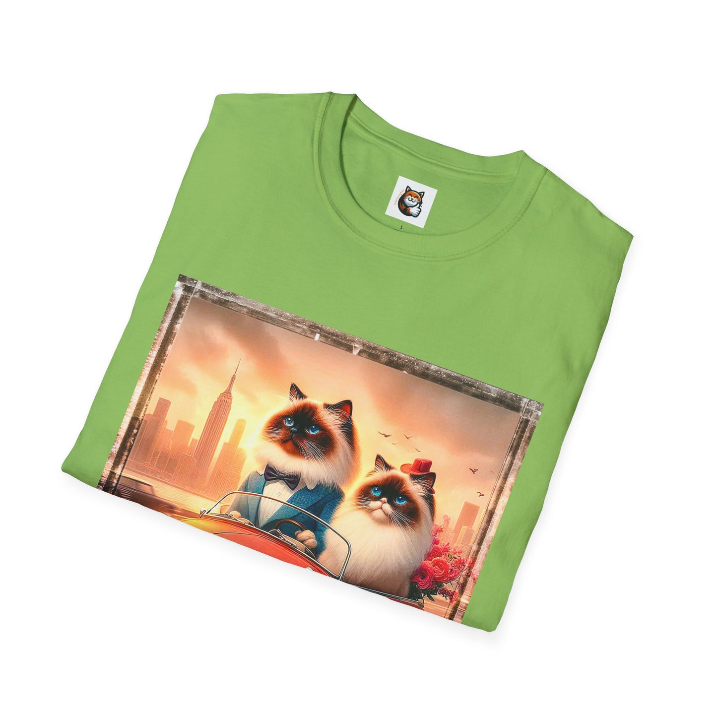 Wacky Birman tiny car Softstyle T-Shirt
