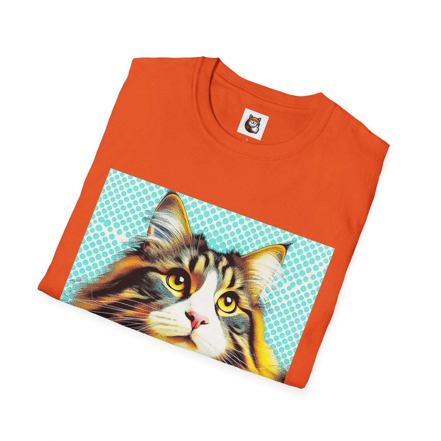Norwegian Forest Cat Unisex Softstyle T-Shirt