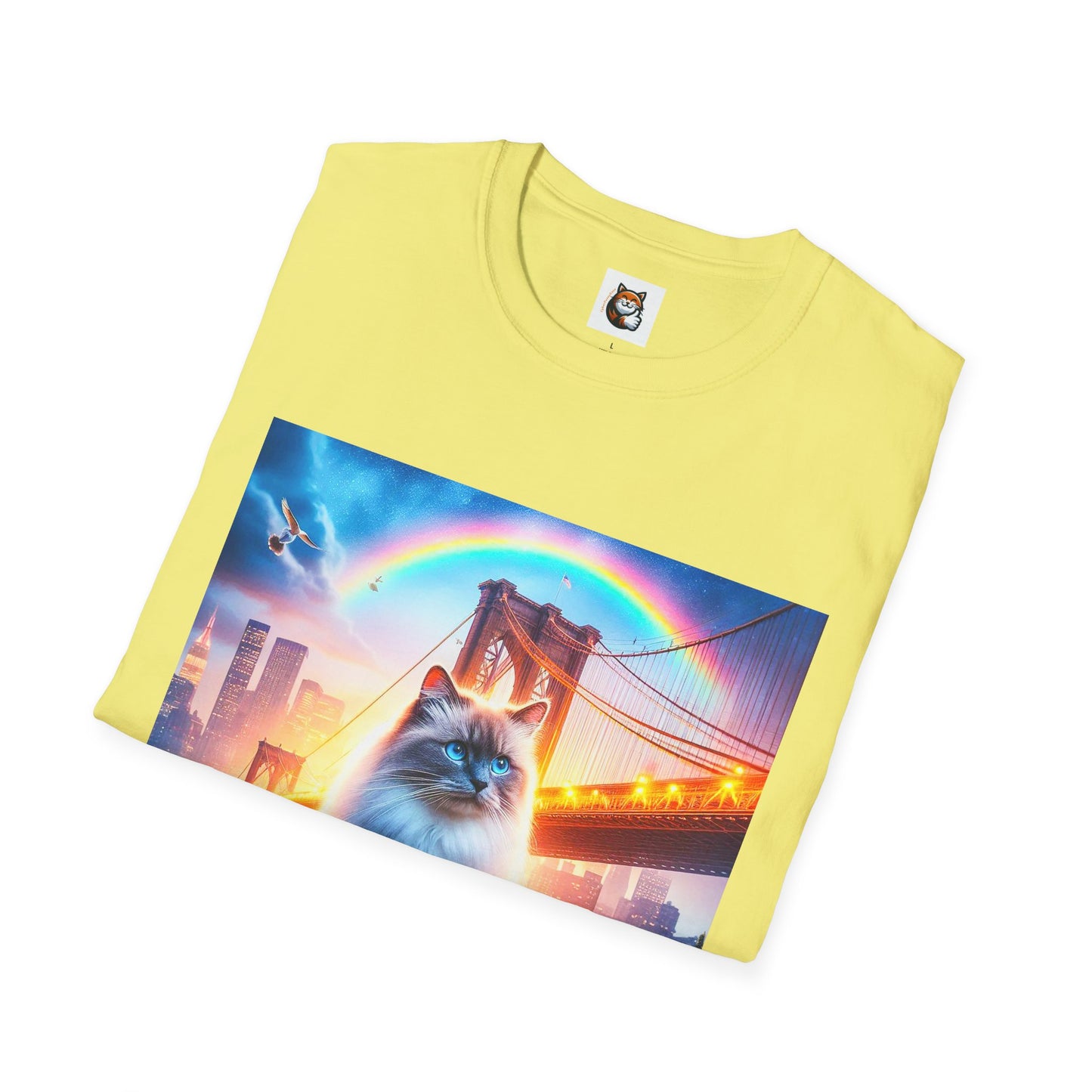 Ragdoll Unisex  rainbow bridge T-Shirt