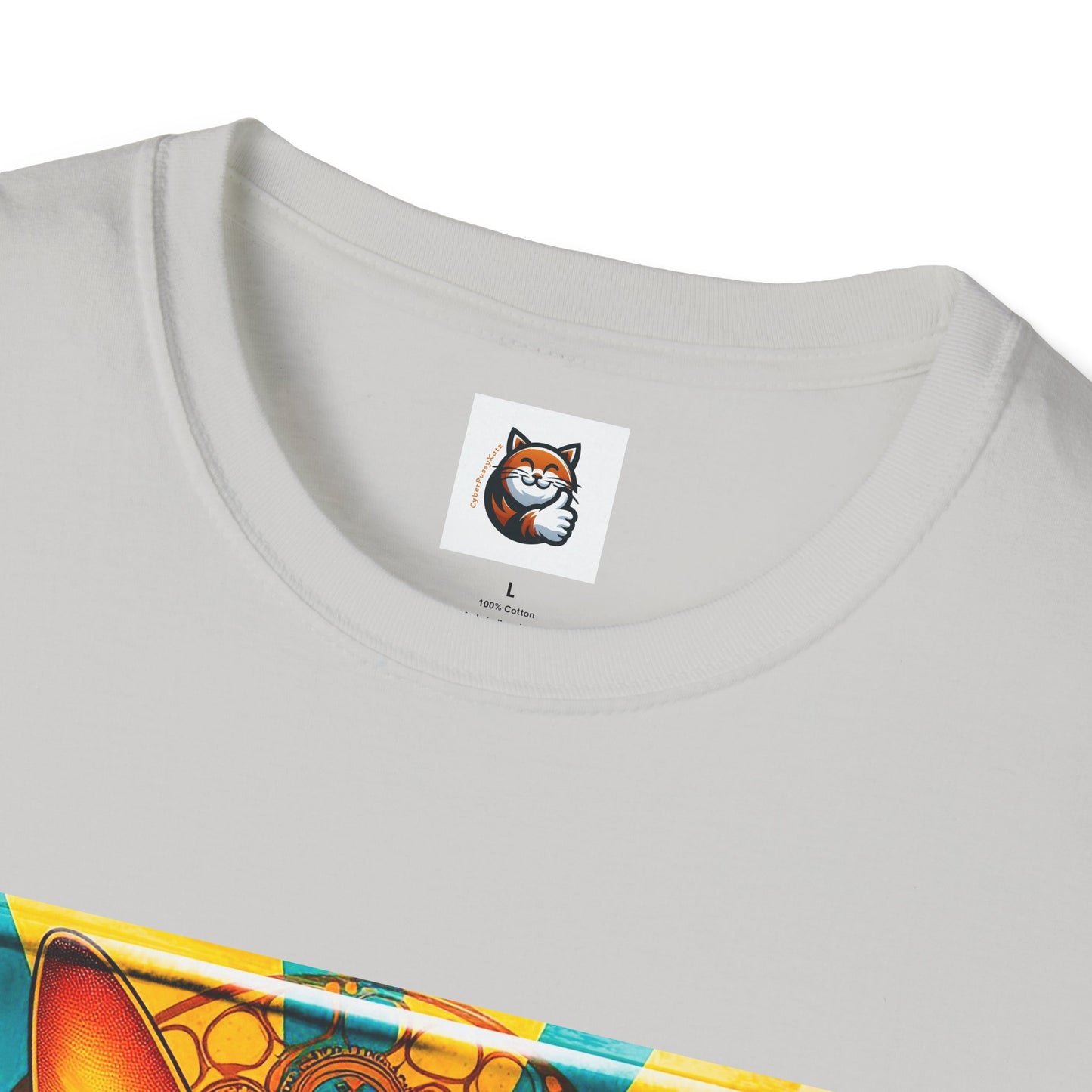 Abyssinian Unisex  steam punk Softstyle T-Shirt