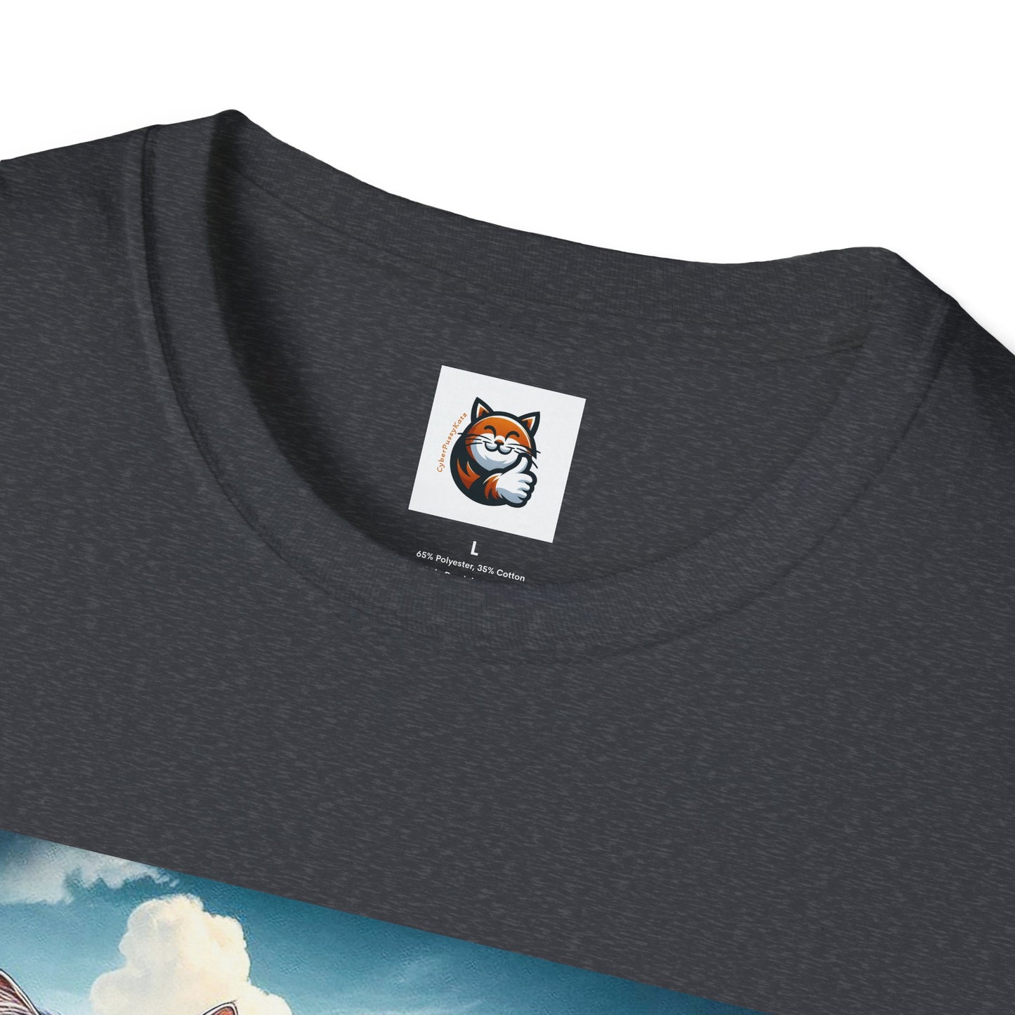 Wacky Norwegian Forest Cat Unisex Softstyle T-Shirt