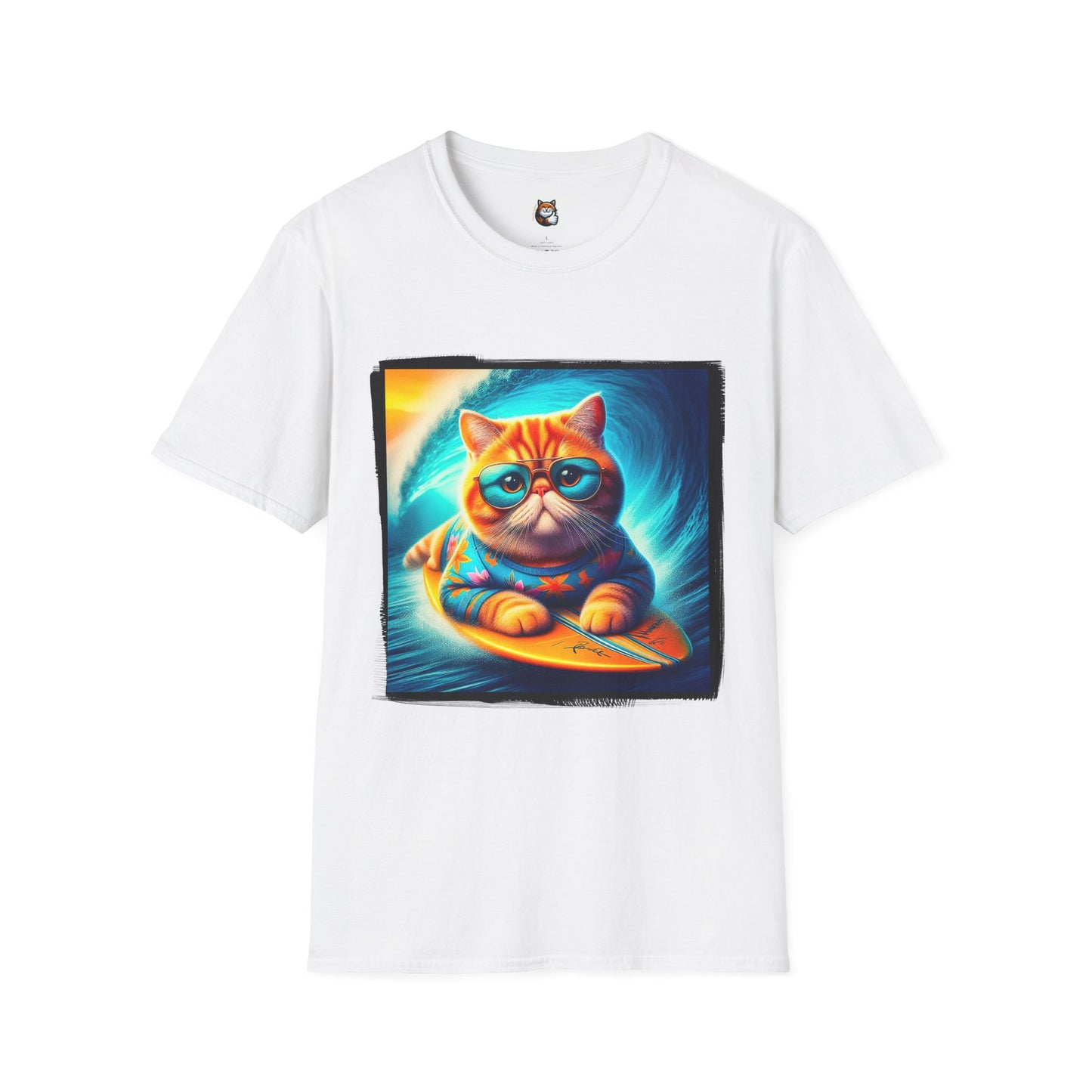 Exotic Shorthair Cat Unisex Softstyle T-Shirt