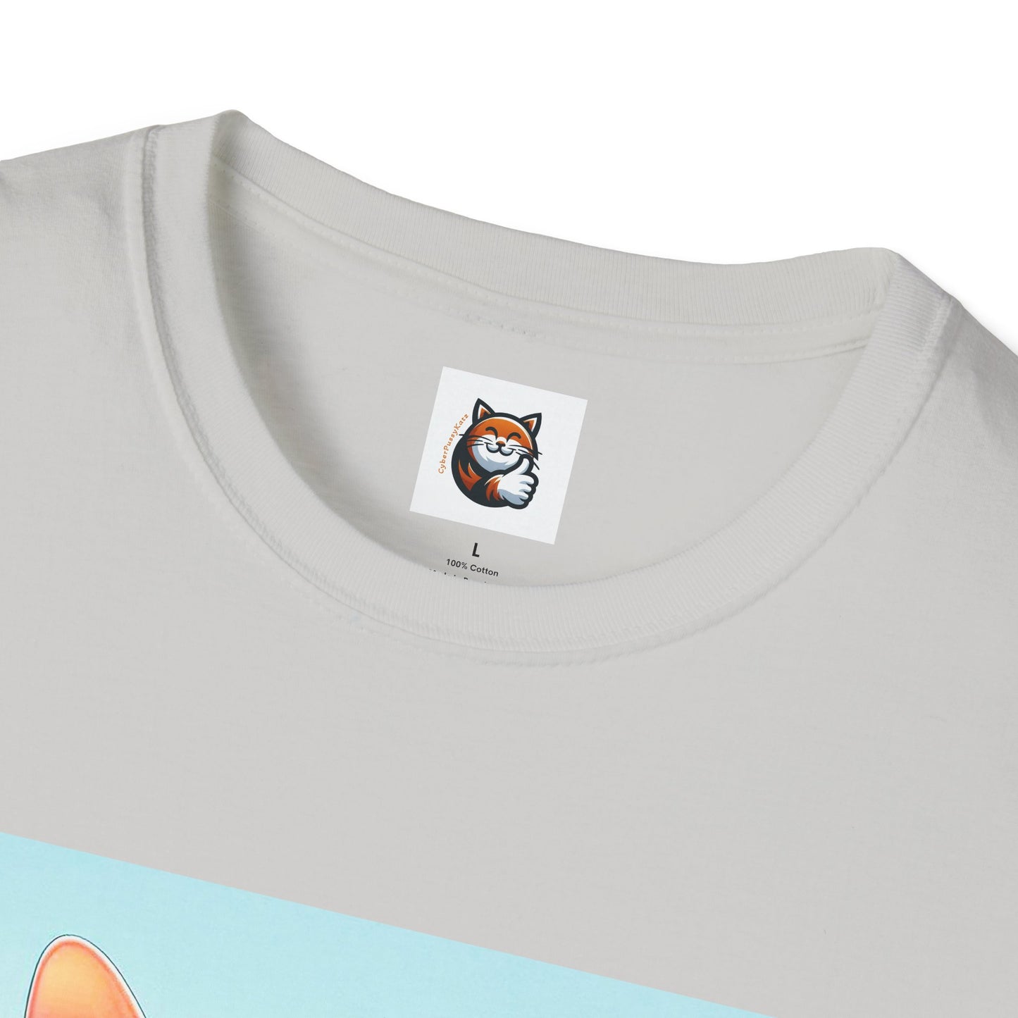 Cornish Rex Cat beach surfer T-Shirt