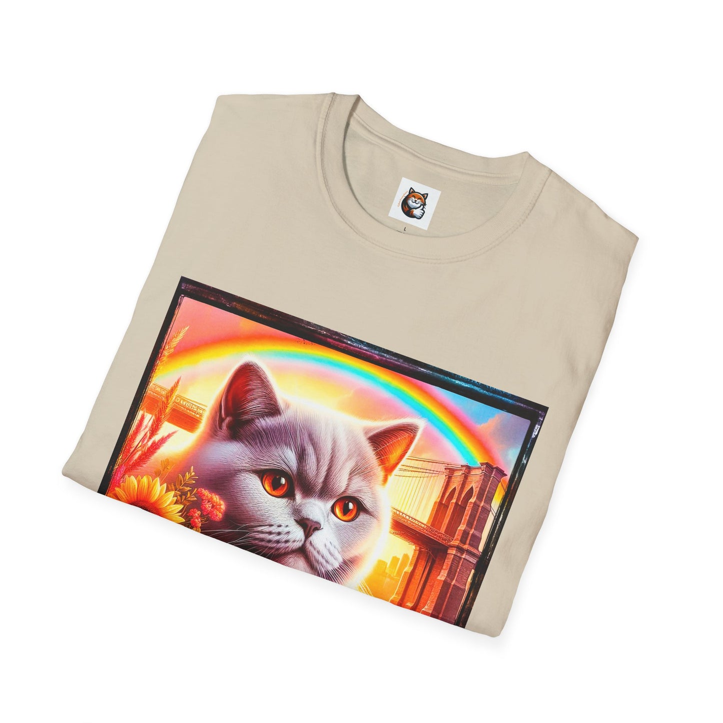 British Shorthair Unisex Softstyle T-Shirt