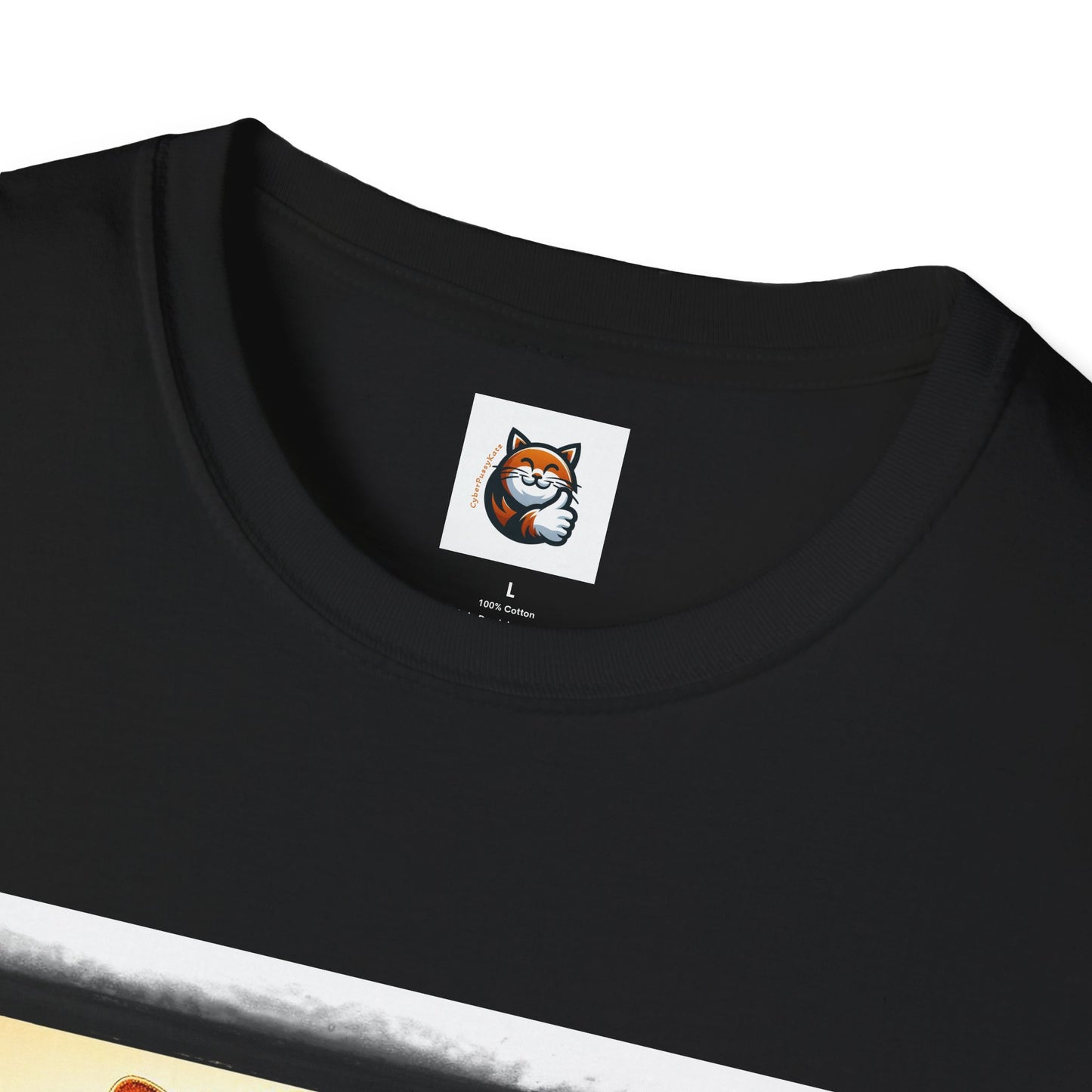 Devon Rex Cat Unisex Softstyle T-Shirt