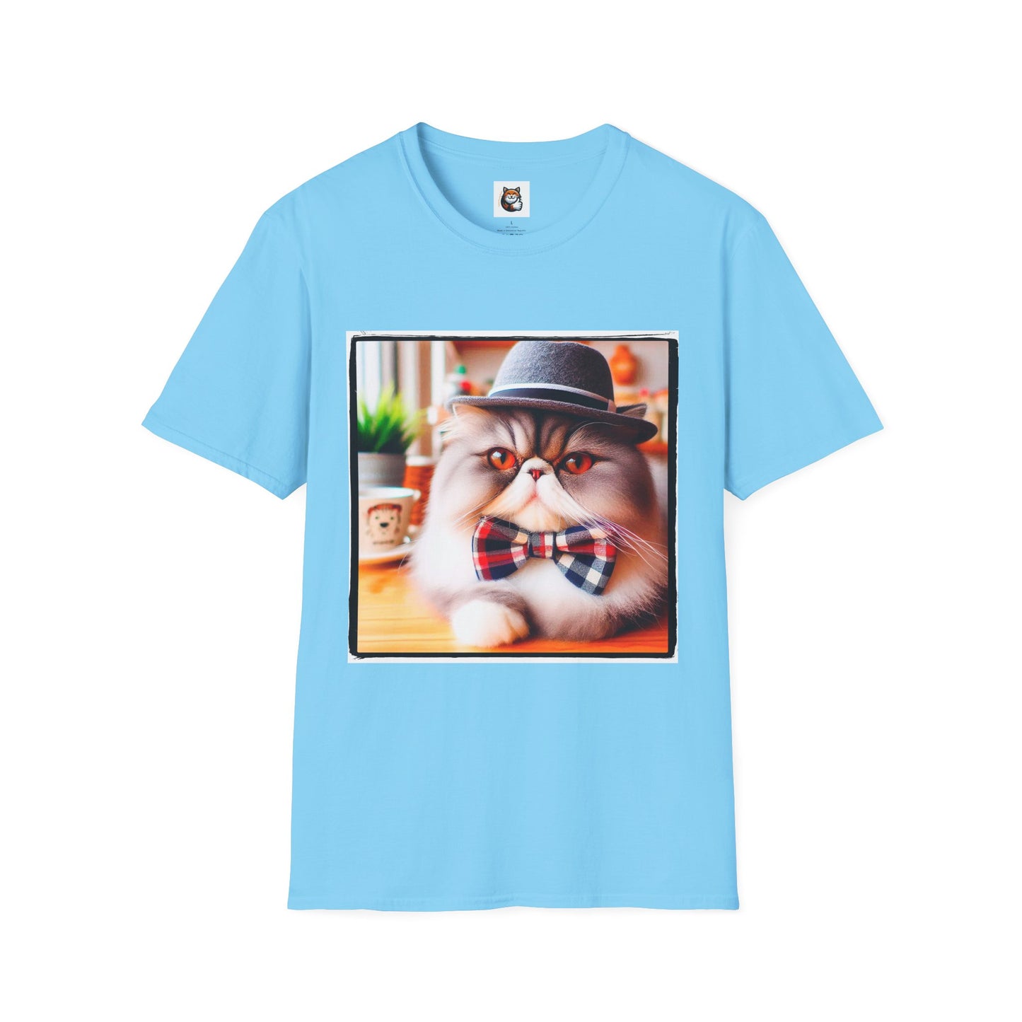 Persian Cat Unisex Softstyle T-Shirt