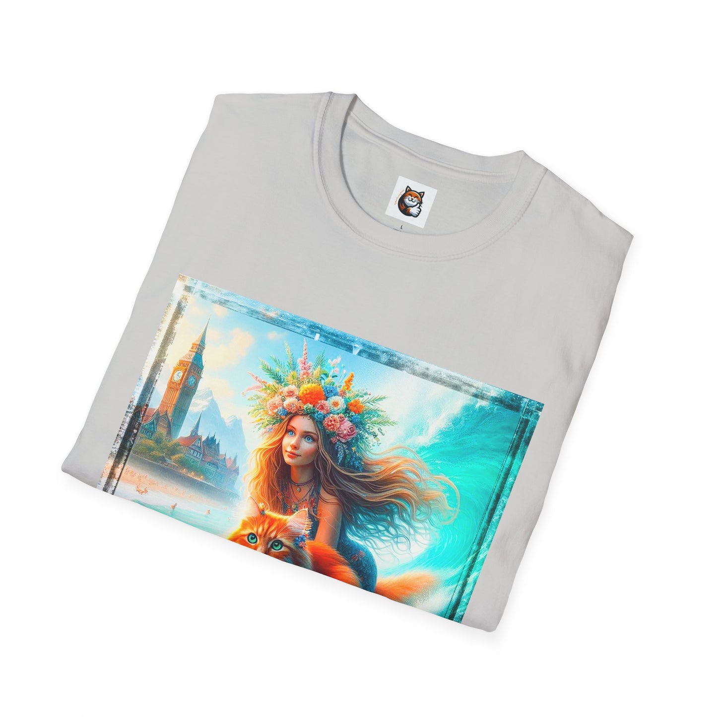 Norwegian Forest Cat Unisex Softstyle T-Shirt