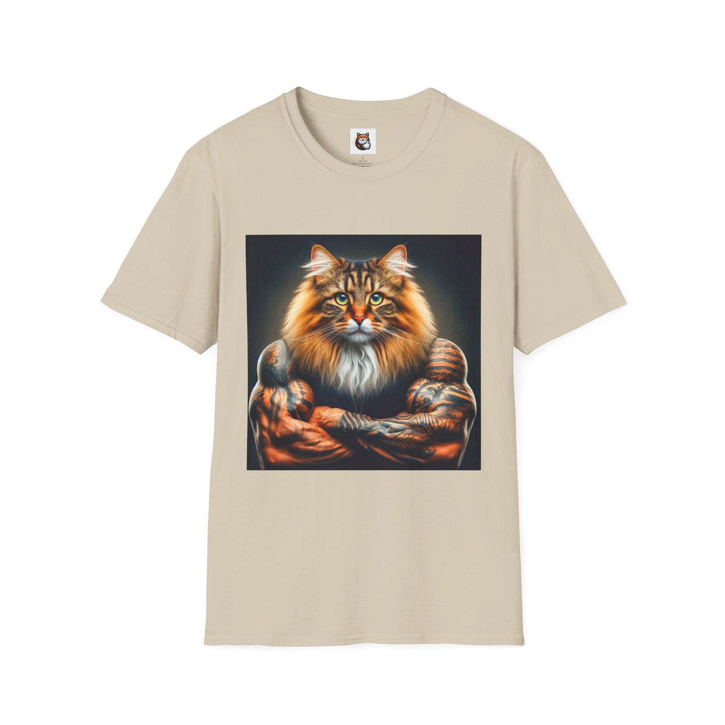 Norwegian Forest Cat Unisex Softstyle T-Shirt