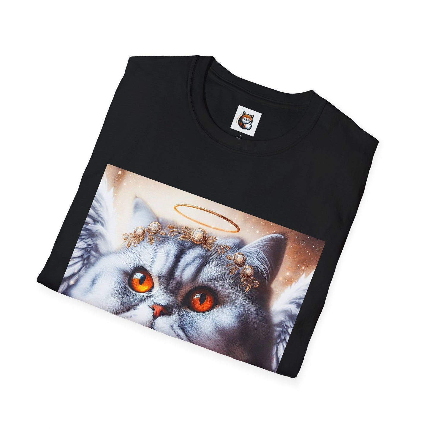 Selkirk Rex Cat T-Shirt heavenly Angel