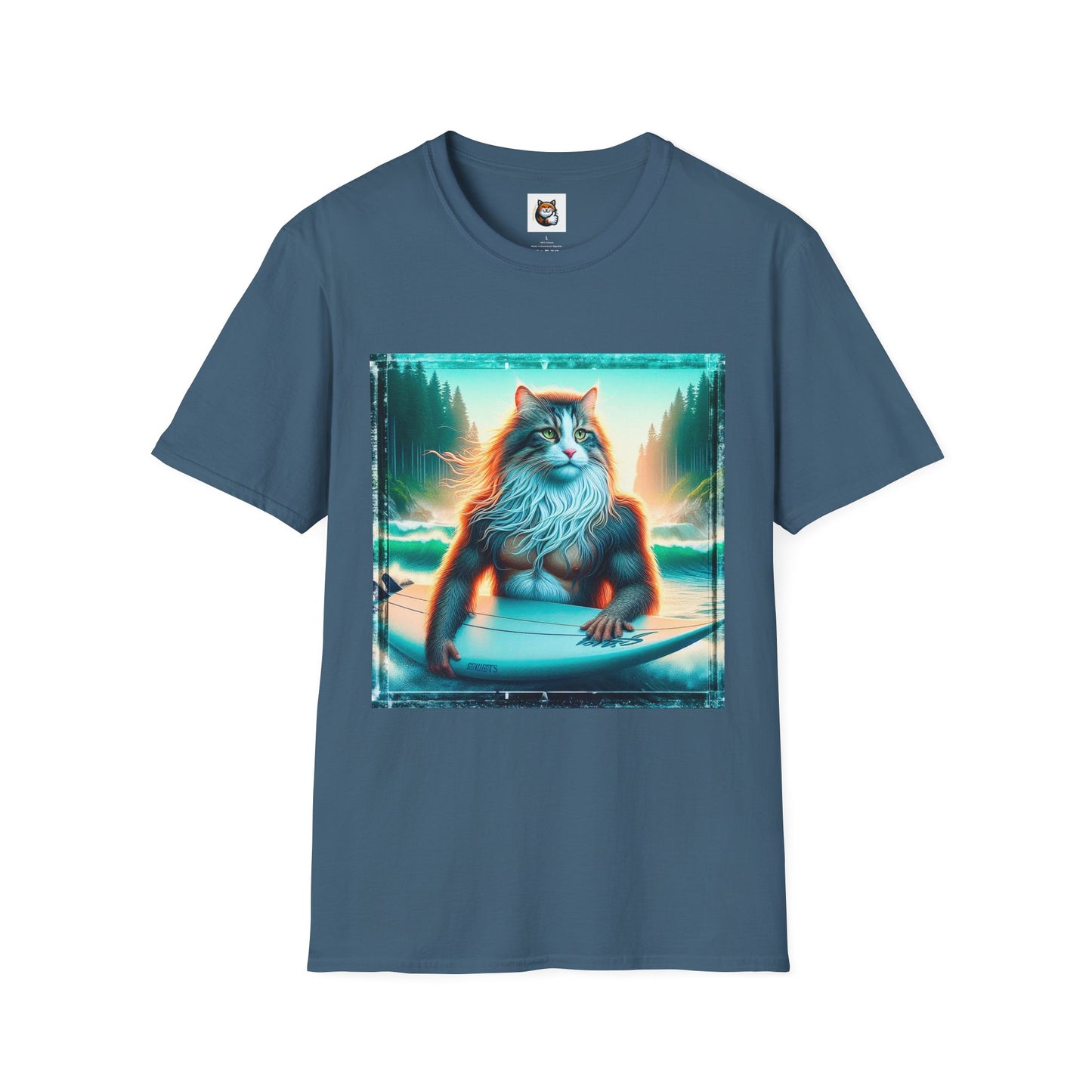 Norwegian Forest Cat Unisex Softstyle T-Shirt
